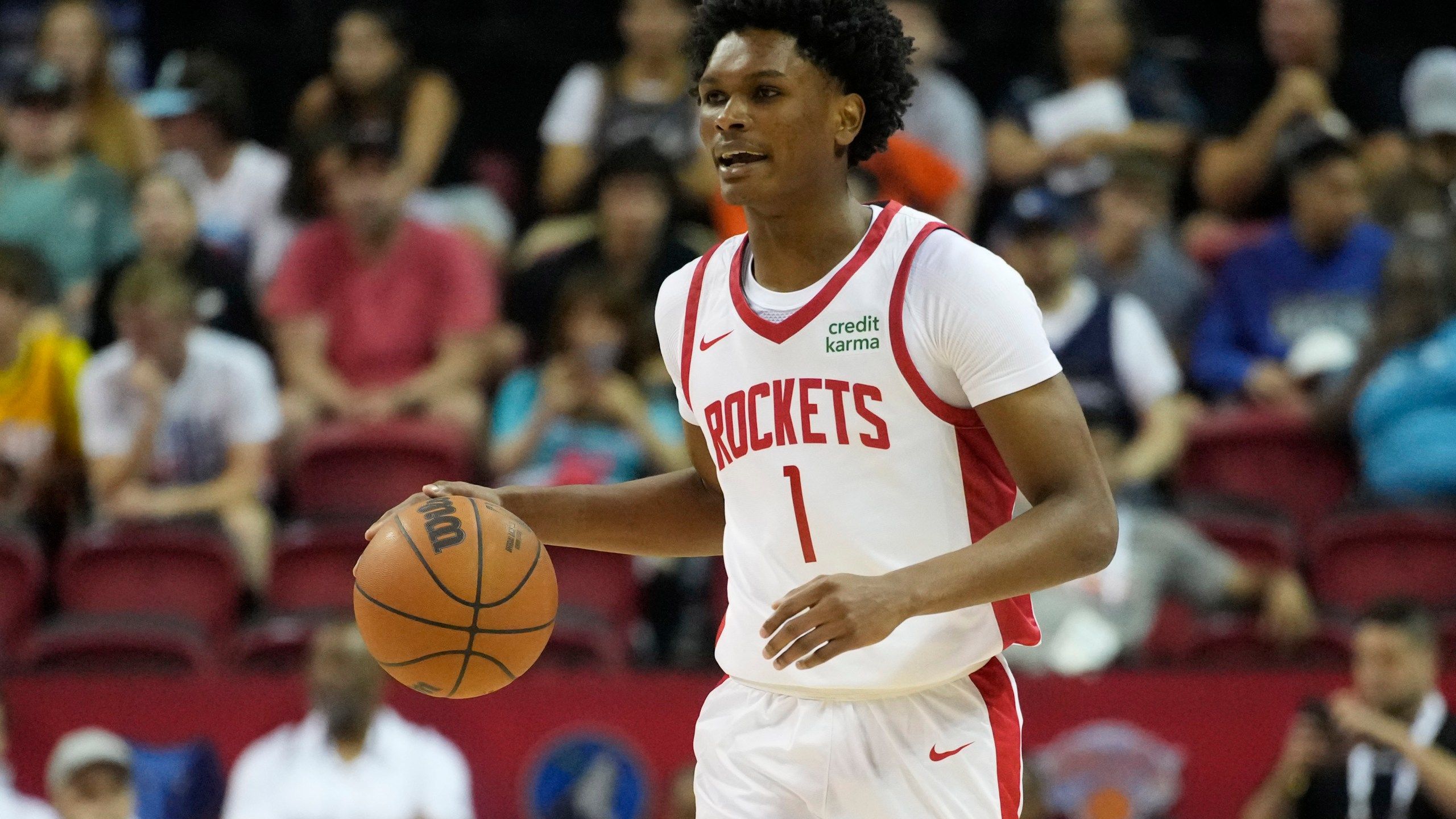 2560x1440 Scoot Henderson, Amen Thompson injured in NBA Summer League matchup. ABC22 & FOX44