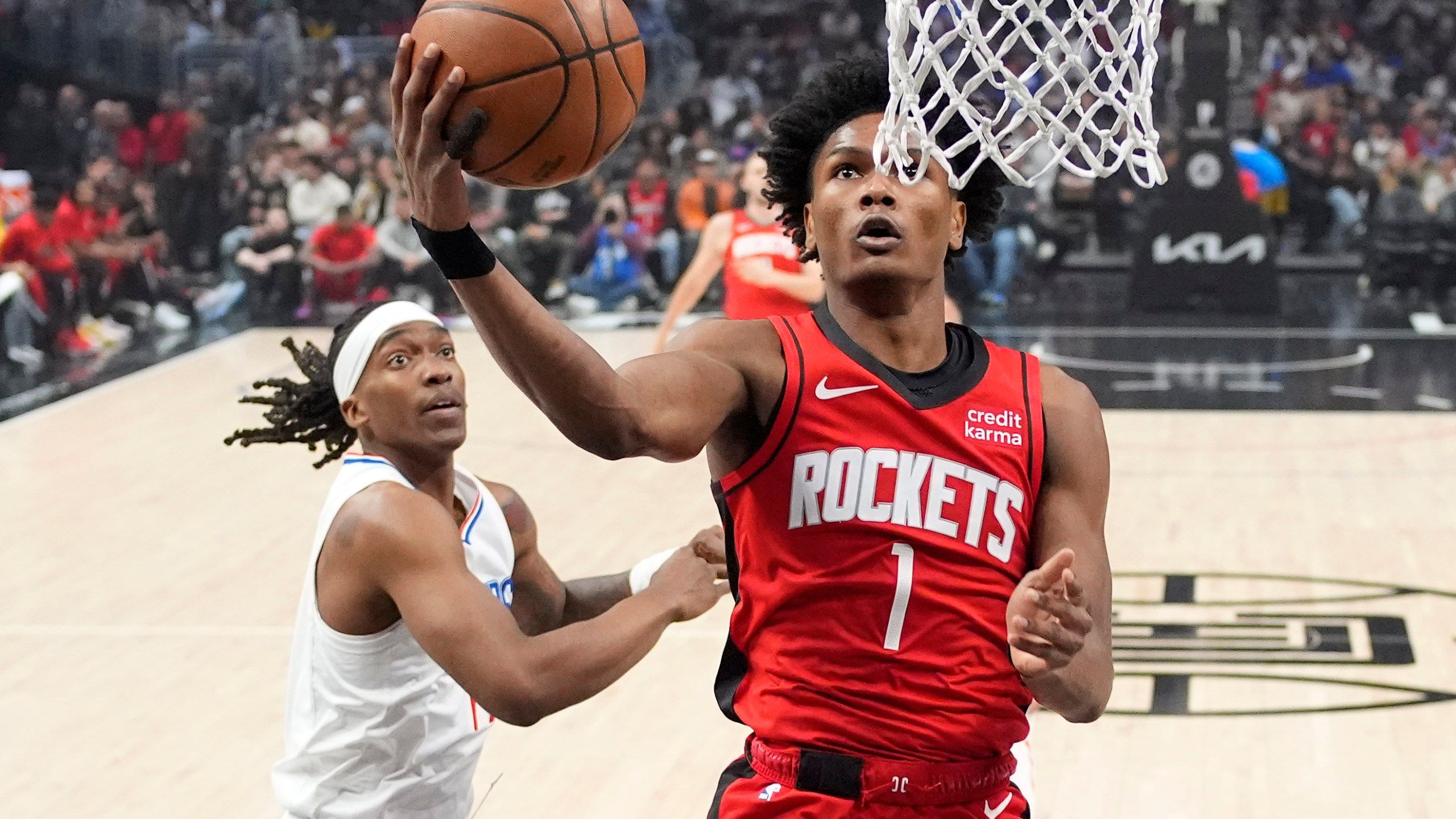 2560x1440 Rockets Beat Playoff Bound Clippers To Salvage A .500 Season