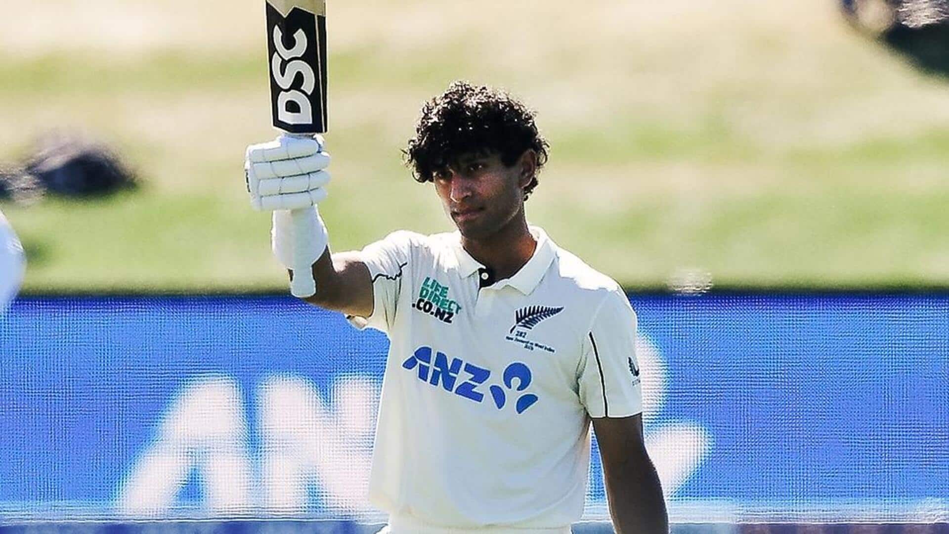 1920x1080 Rachin Ravindra Hammers His Ninth 50 Plus Score In Tests: Stats