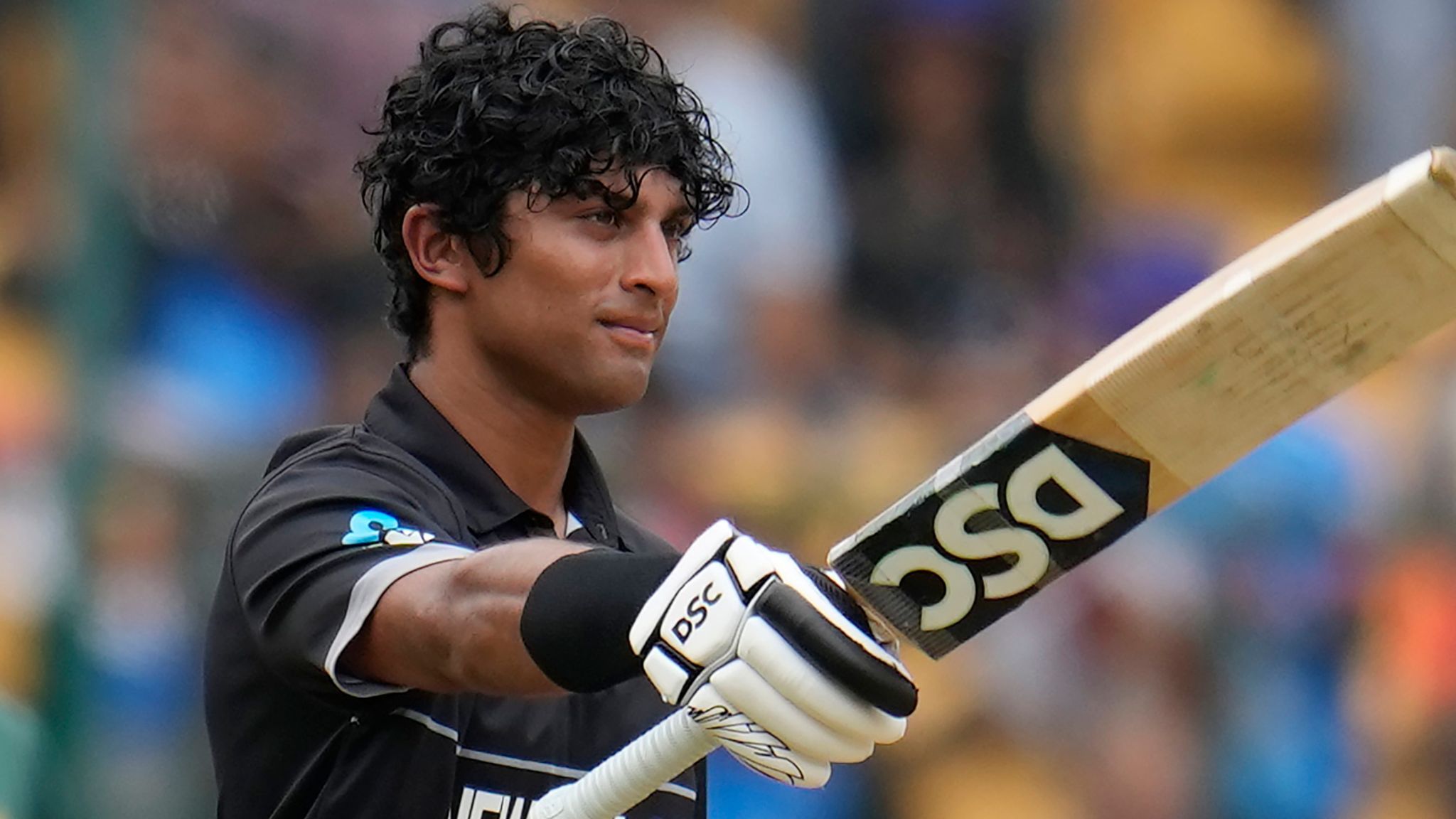 2048x1152 Cricket World Cup: Rachin Ravindra breaks Sachin Tendulkar's record and is now looking to eliminate India