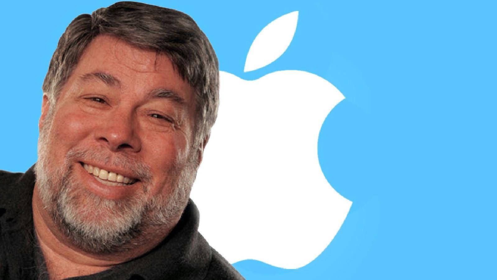 1598x901 Download Steve Wozniak On Apple Logo Wallpaper