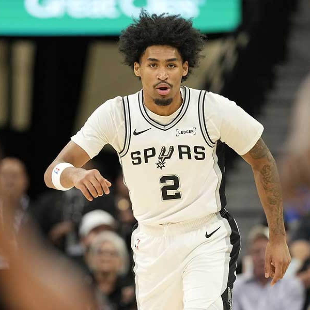 1200x1200 Dylan Harper ruled out of rest of Spurs vs. Suns game with concerning injury