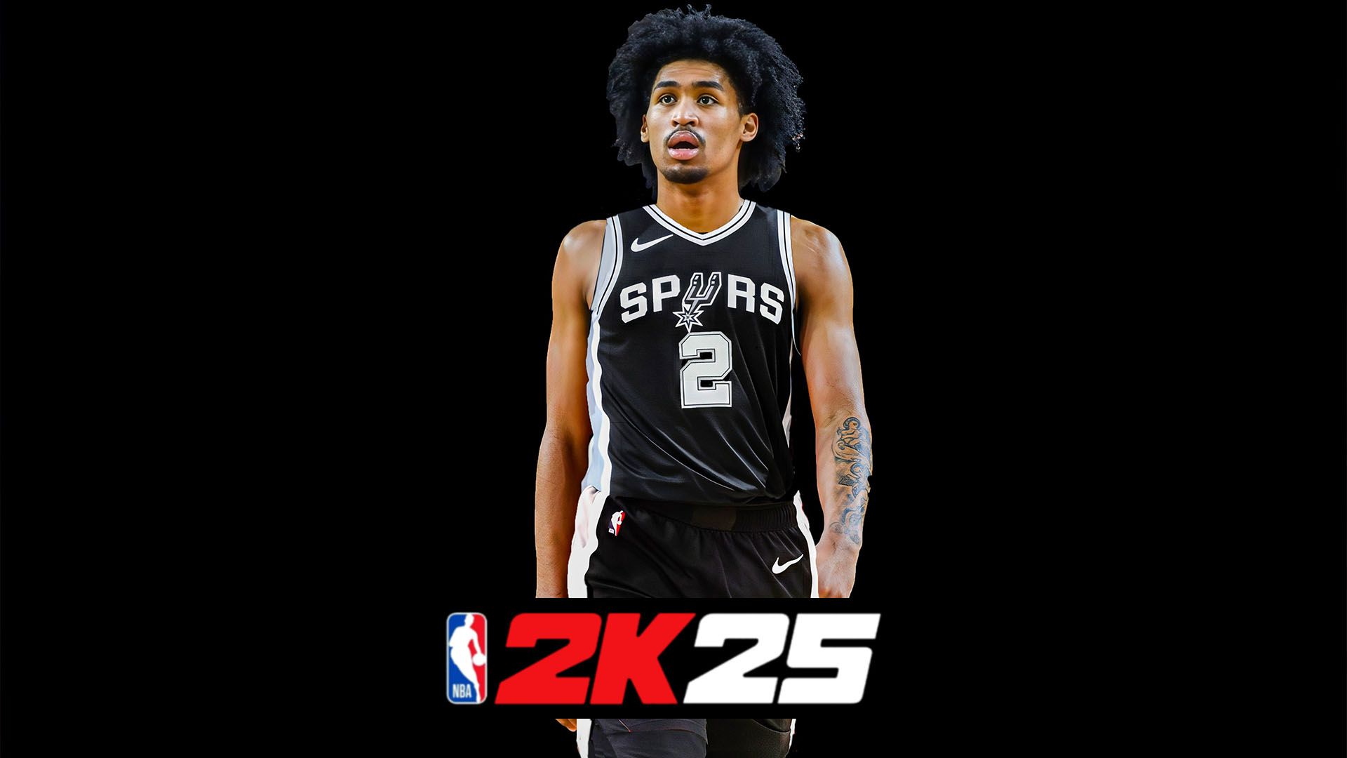 1920x1080 NBA 2K25 Dylan Harper San Antonio Spurs Portrait (2025 2026 Rookie)