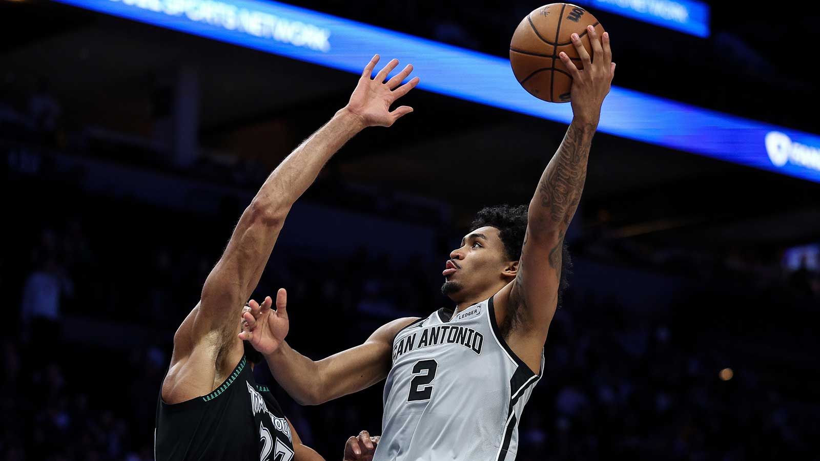 1600x900 Spurs rookie Dylan Harper has 'Welcome to the league' reaction to road trip