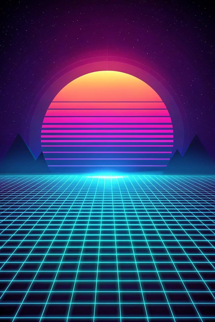 740x1110 s retro wallpaper Image