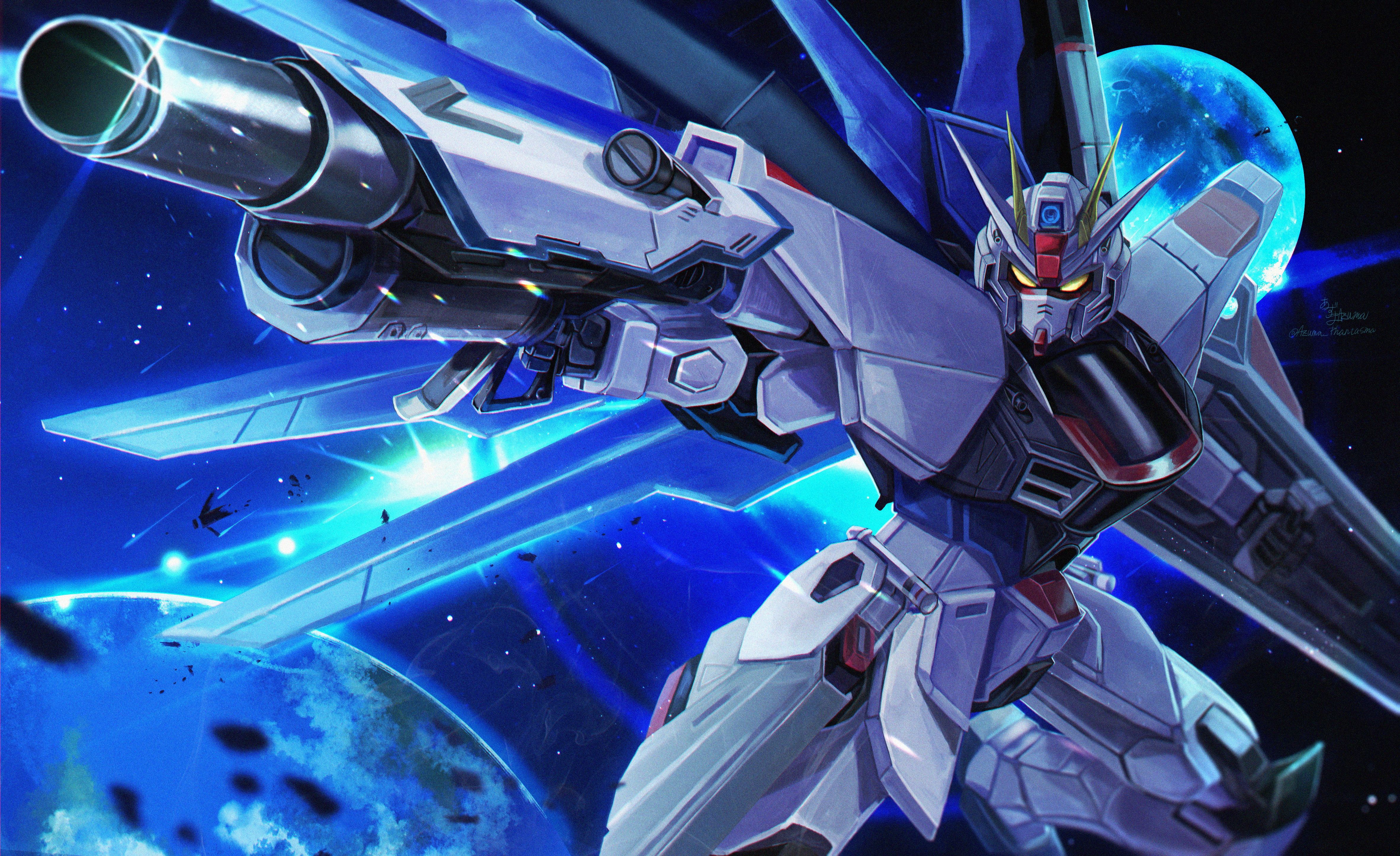 4726x2889 Download Freedom Gundam Anime Mobile Suit Gundam Seed Destiny 4k Ultra HD Wallpaper