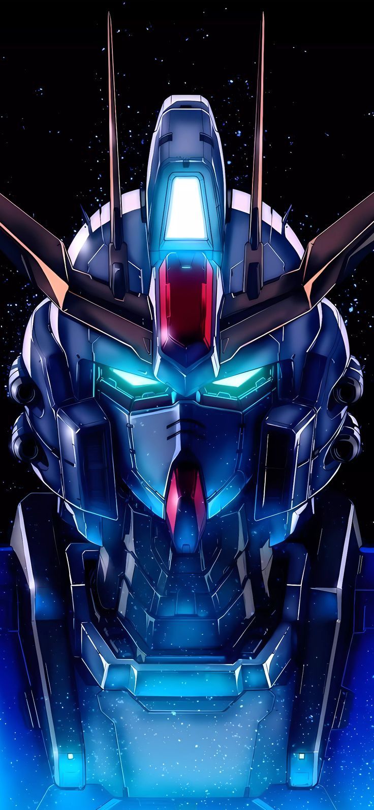736x1592 Mecha wallpaper
