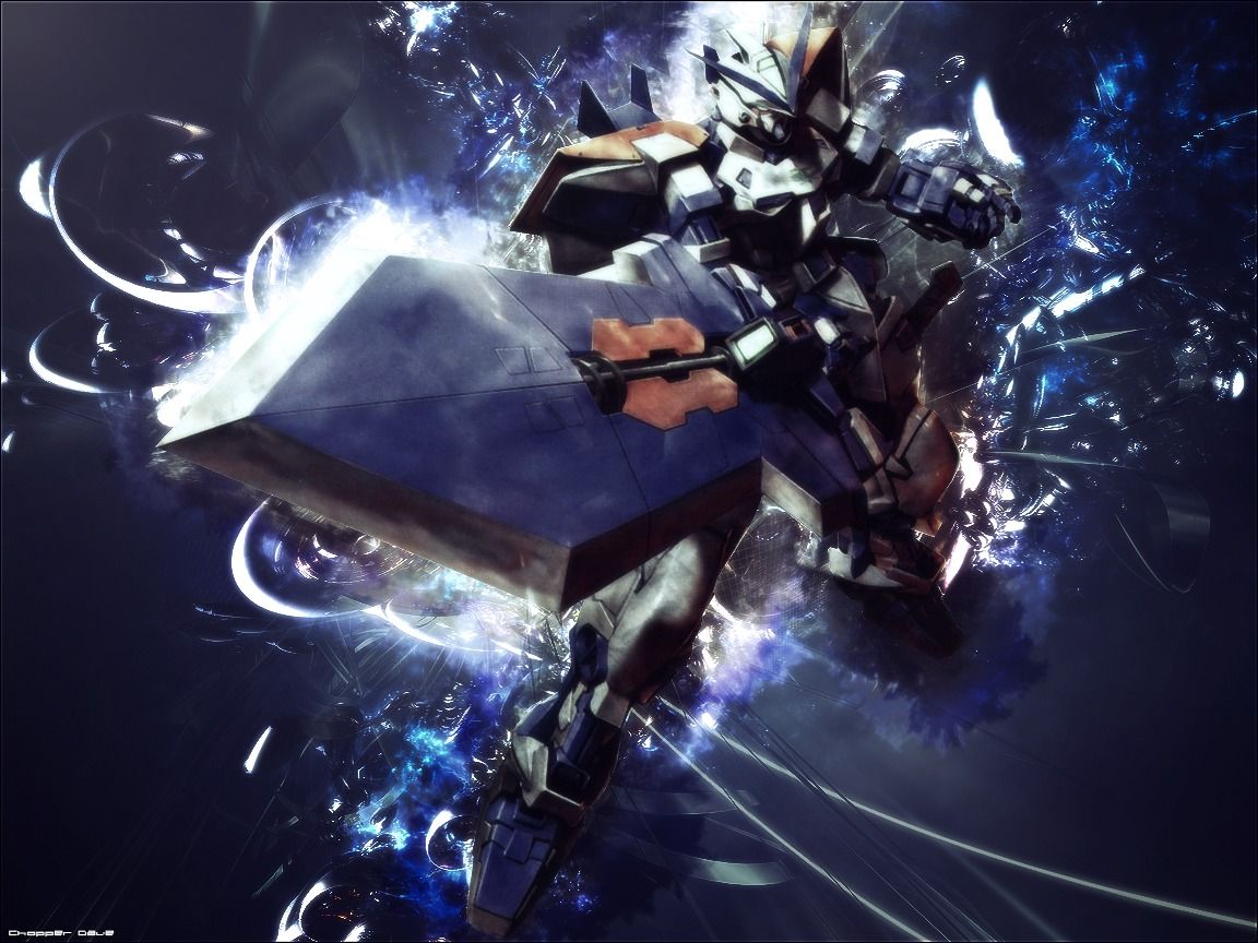 1152x864 Gundam Astray Red And Blue Frame Wallpaper Poster Image