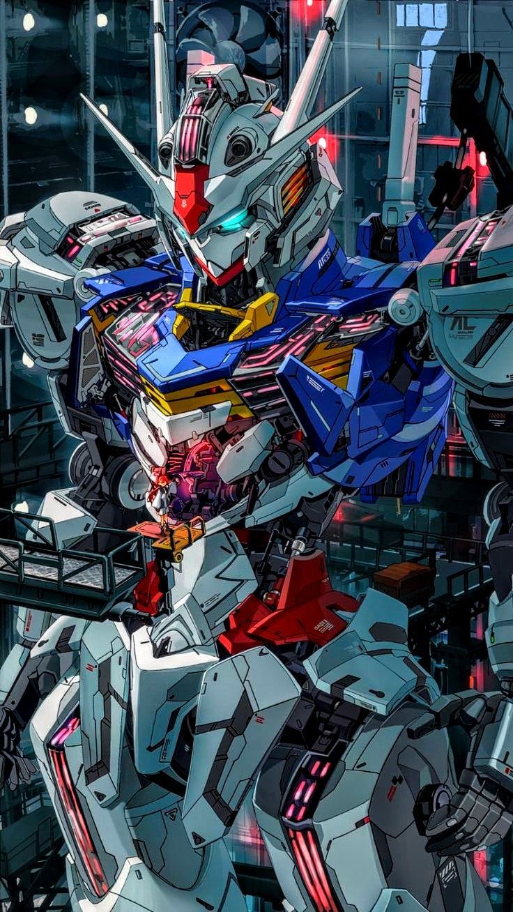 736x1308 gundam #wallpaper # lockscreen