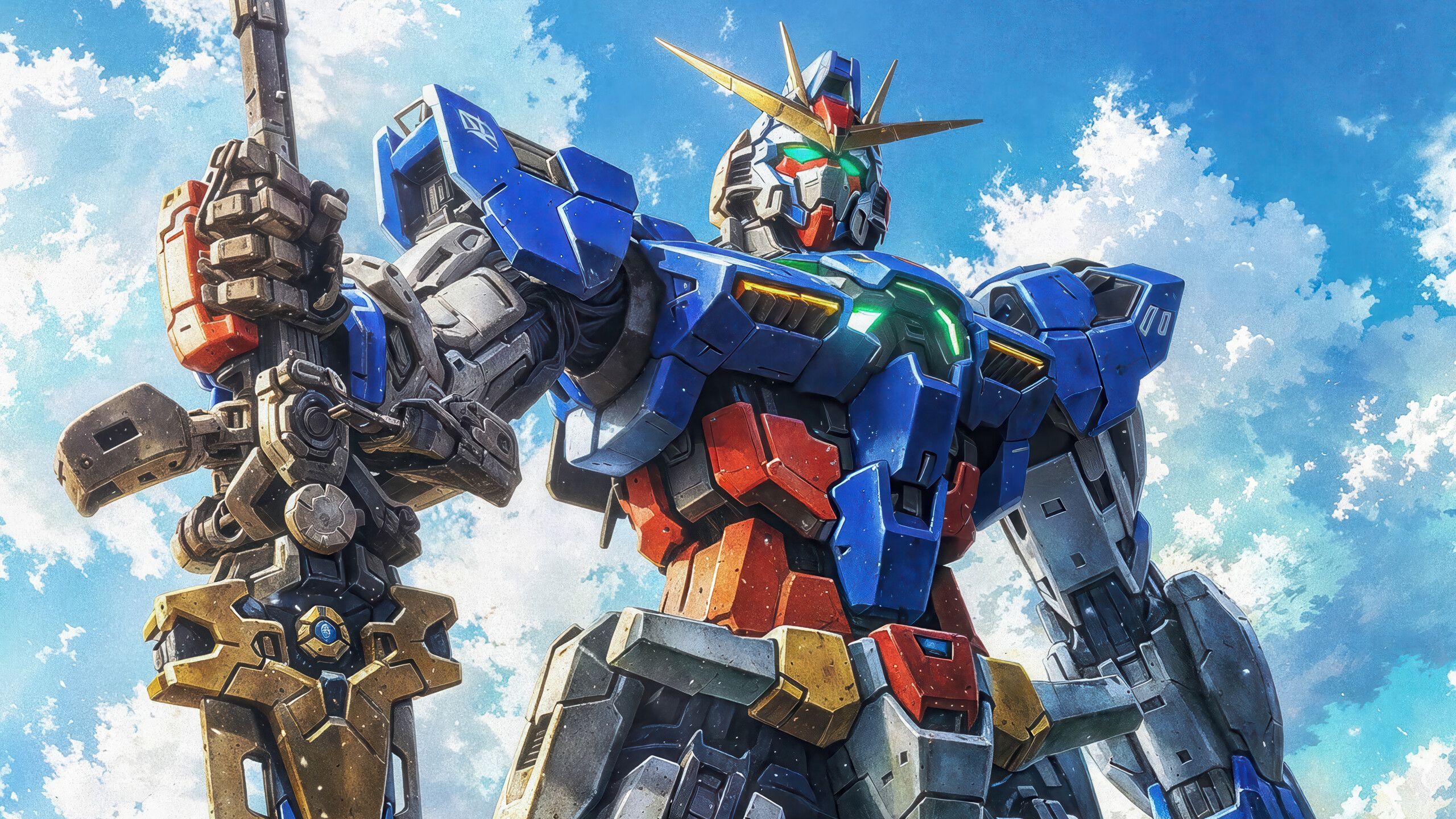 2560x1440 Gundam Sword Wallpaper 4K HD PC a