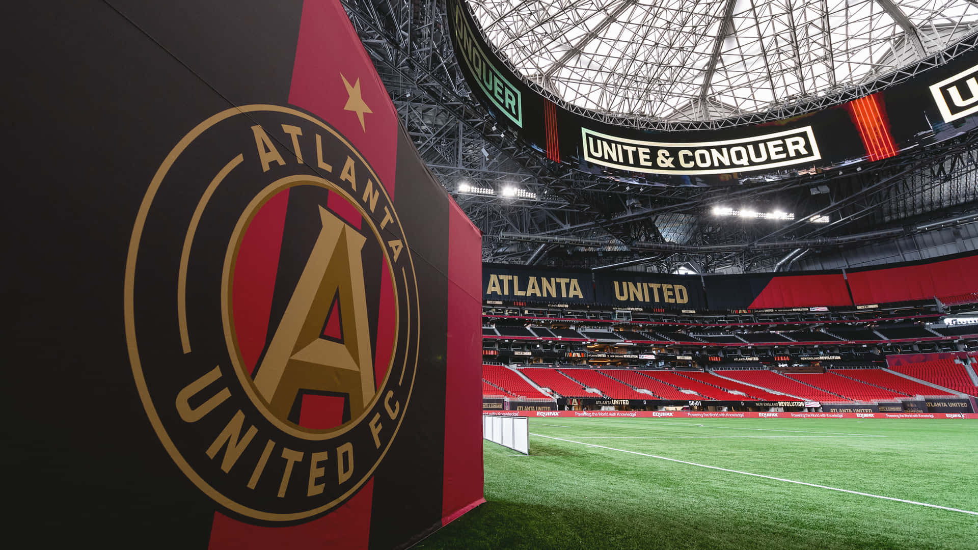 1920x1080 Download Empty Mercedes Benz Stadium Atlanta United FC Wallpaper