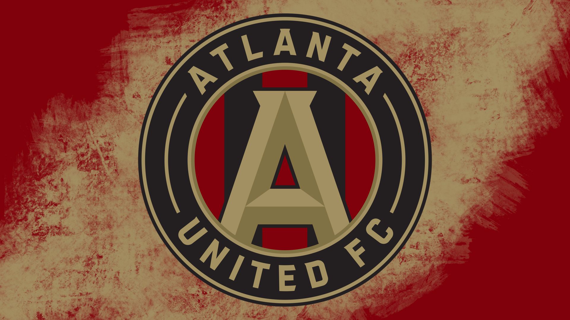 1920x1080 MLS Logo Soccer Brown Red Background HD Atlanta United FC Wallpaper