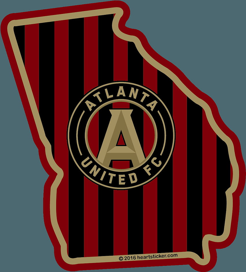 850x937 Atlanta united mls logo HD phone wallpaper