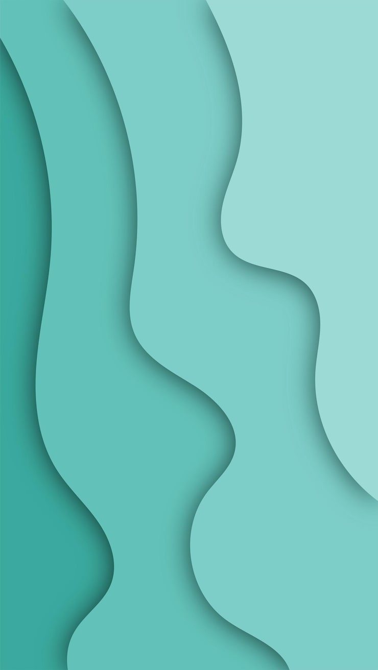 740x1312 Minimal cyan background Image