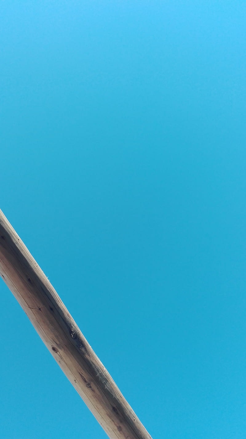 800x1425 Sky, blue, minimalism, cyan, cyan background, vertical, HD phone wallpaper