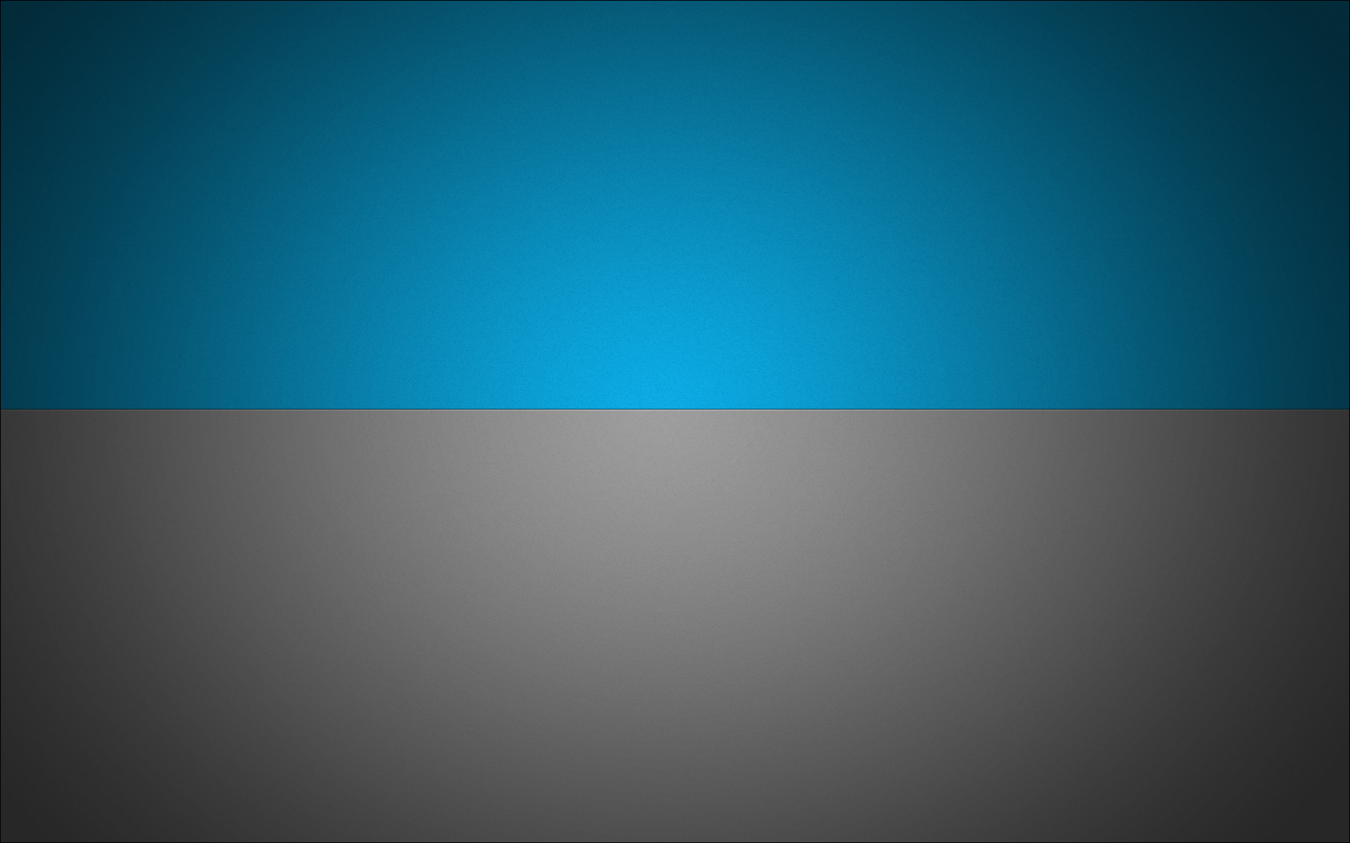 1920x1200 Minimal Horizon: Cyan & Slate