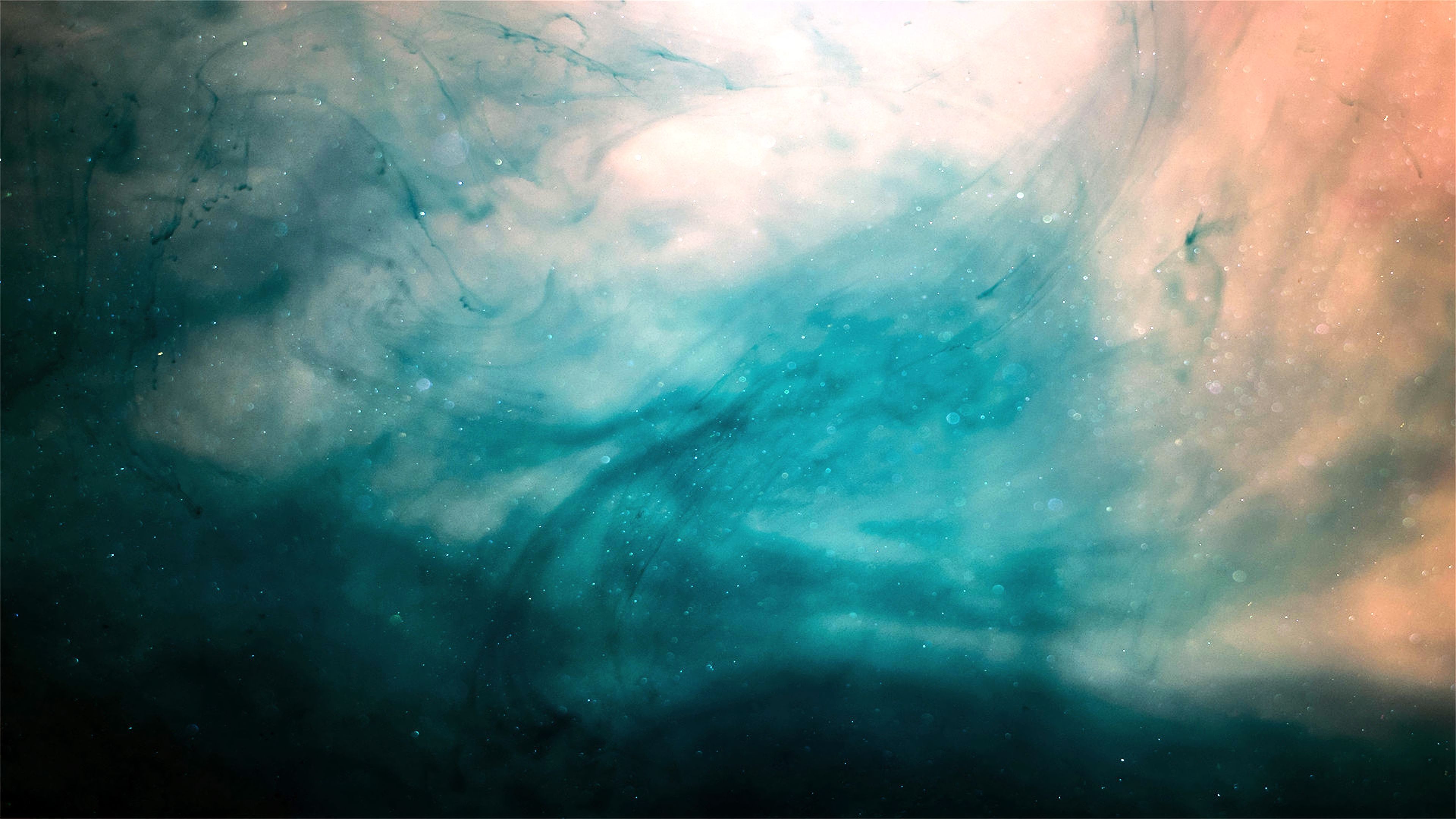 3840x2160 Cyan 4k Wallpaper