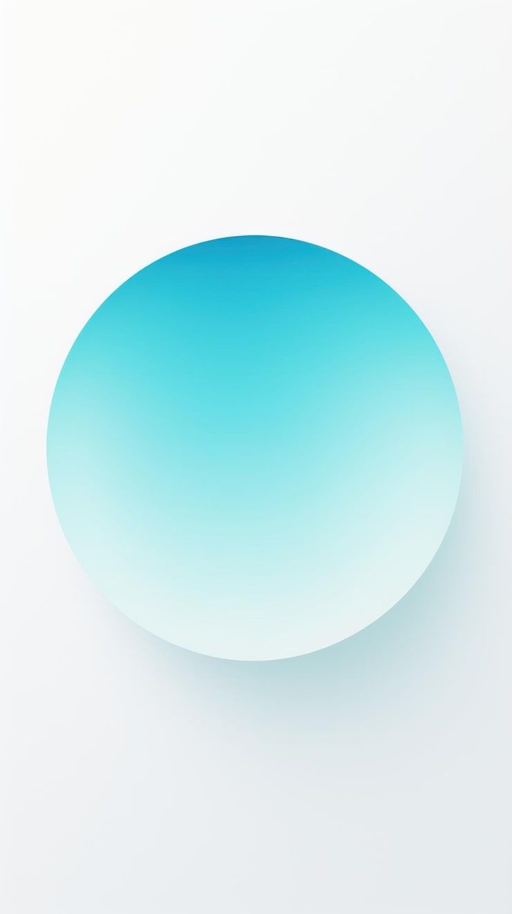 740x1320 Cyan white gradient Image