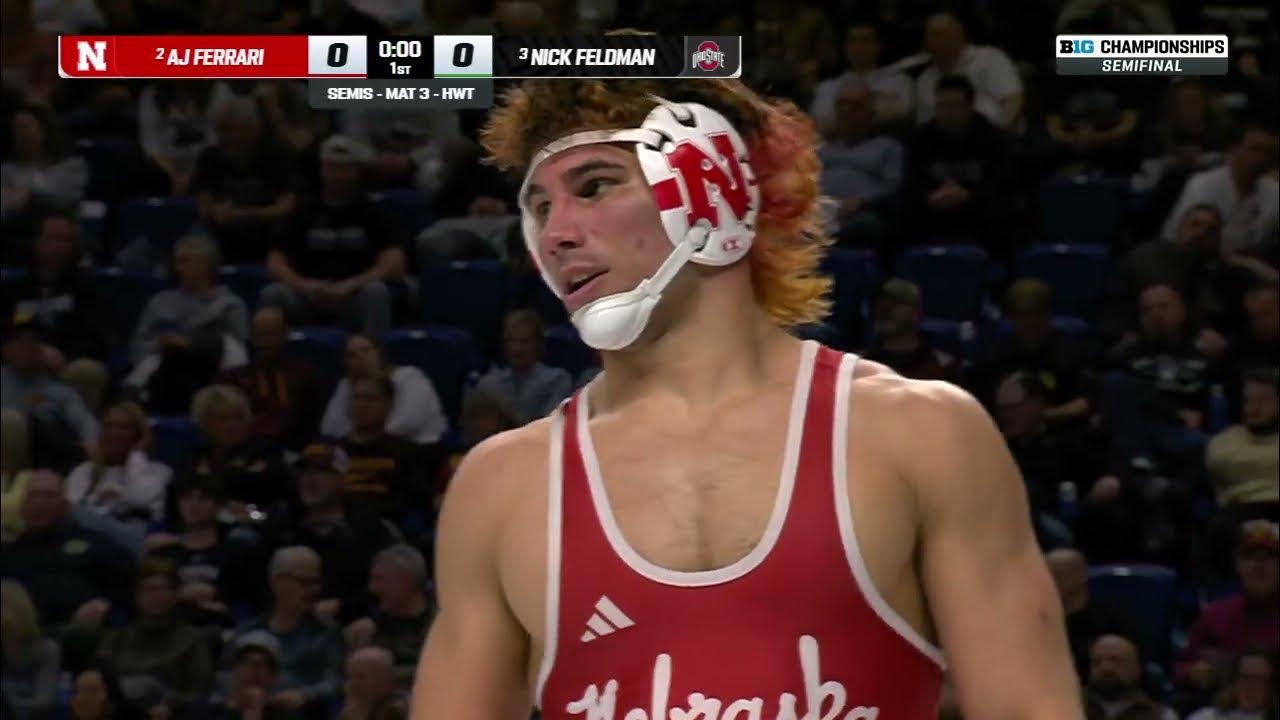 1280x720 HWT Semifinals: AJ Ferrari vs. Nick Feldman Big Ten Wrestling Championship