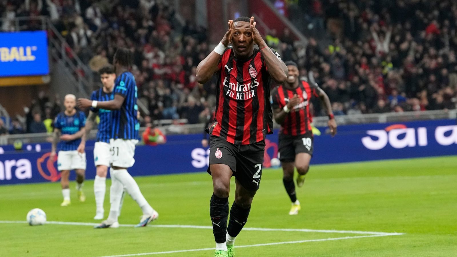 1600x900 Pervis Estupinan Settles Derby Della Madonnina For AC Milan Against Inter To Reduce Gap At Top