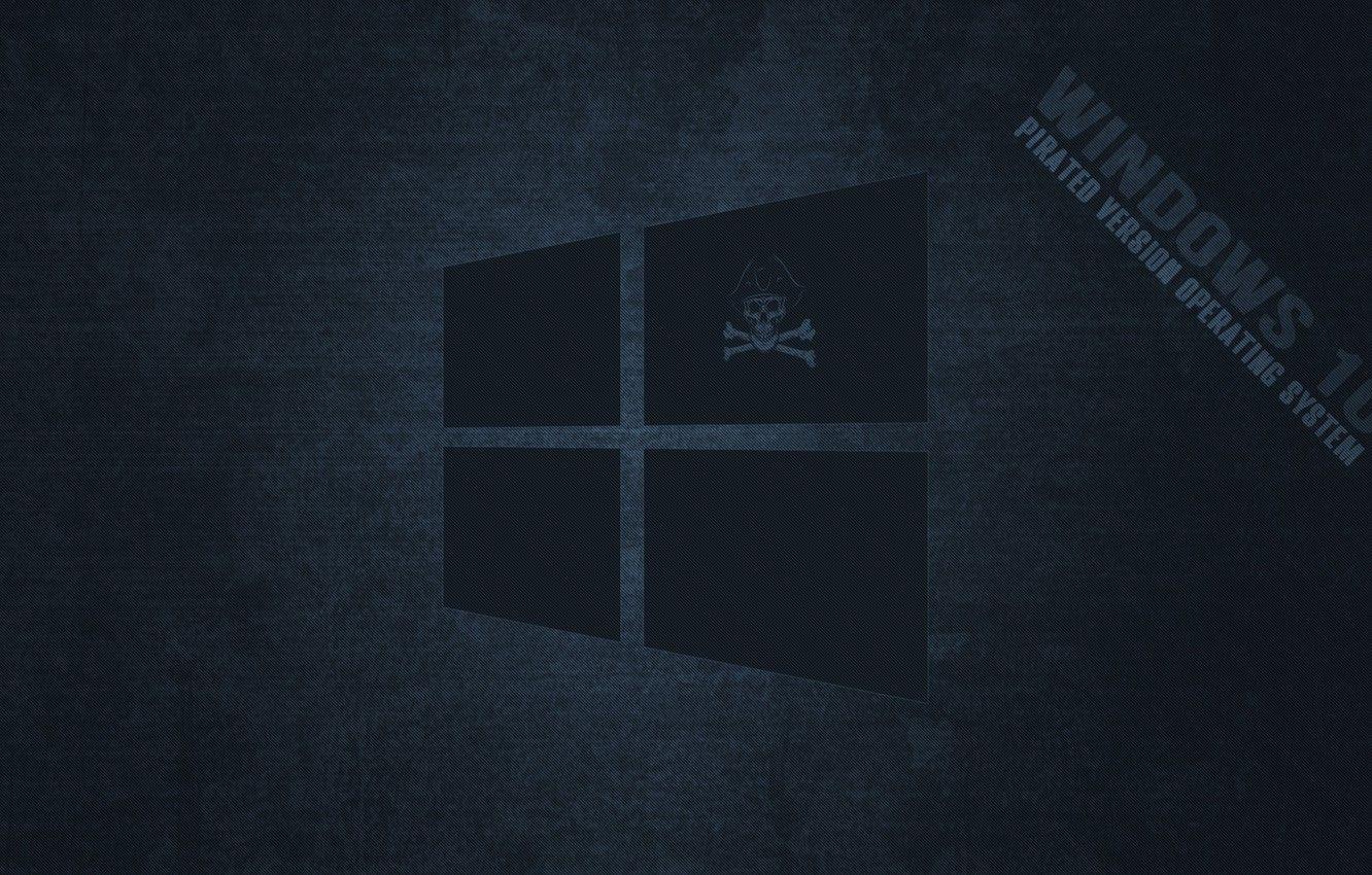 1332x850 Wallpaper pirate, windows, dark, windows - for desktop