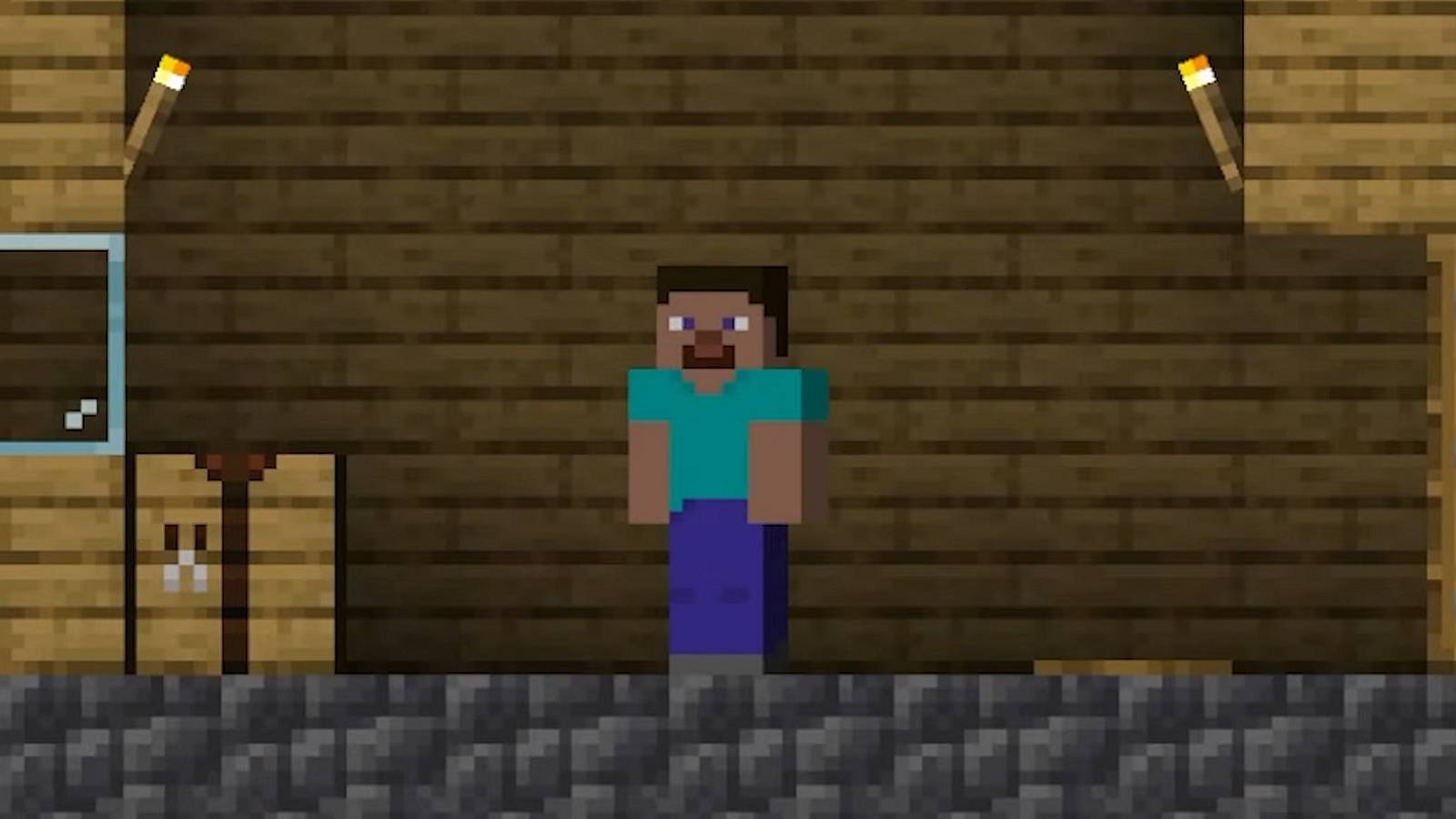1600x900 Minecraft Player Turns The Game Into A Mario Esque 2D Platformer