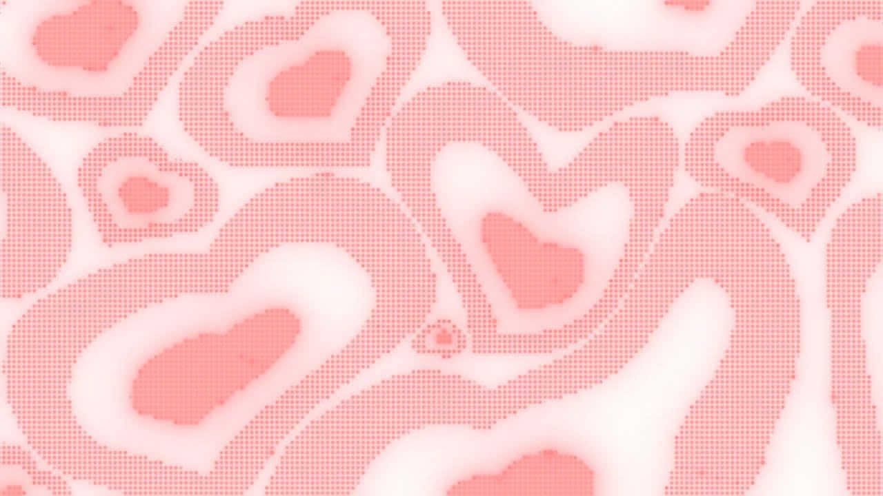 1280x720 Download Show your appreciation for the year 2000 with a Y2K Heart Background!