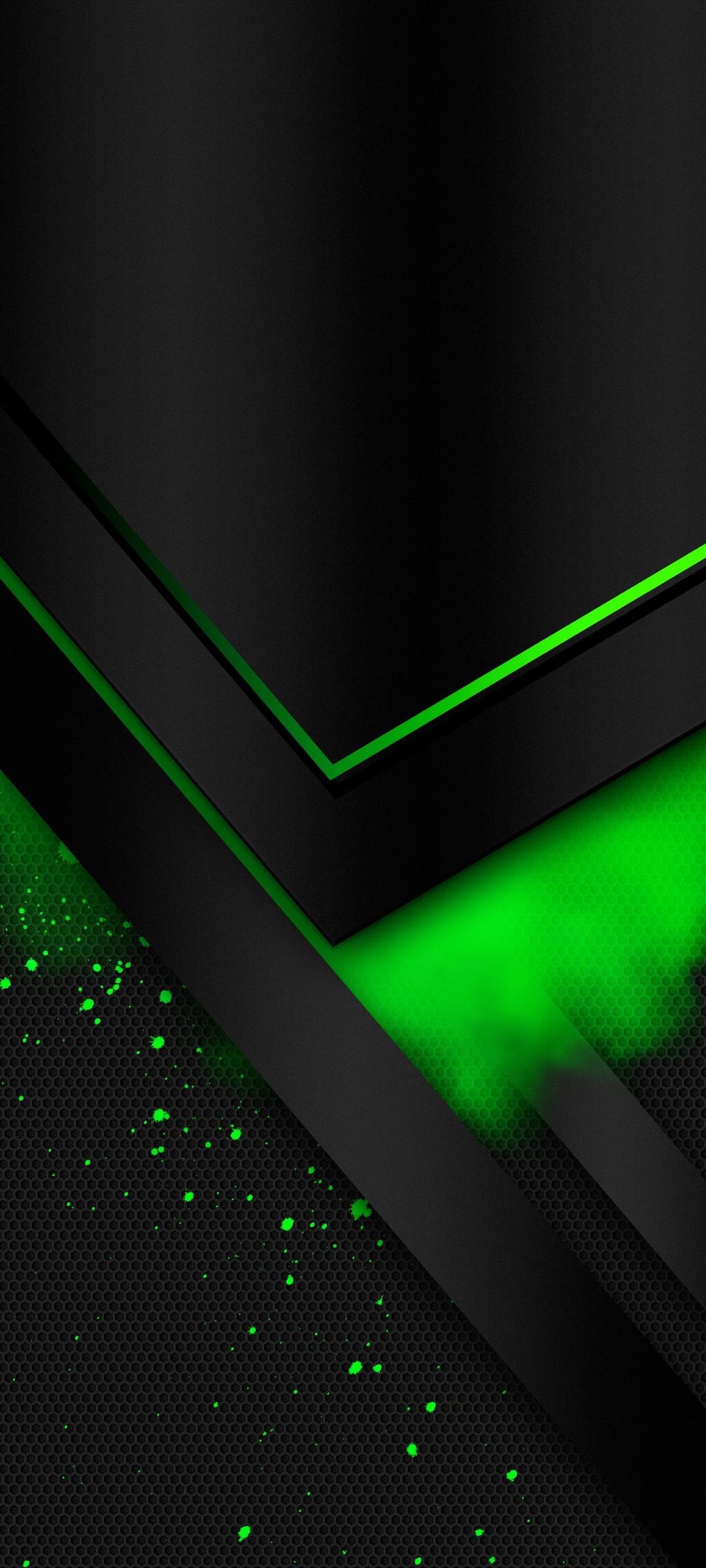 1080x2400 Wallpaper Light, Colorfulness, Green, Rectangle, Violet, Background Free Image
