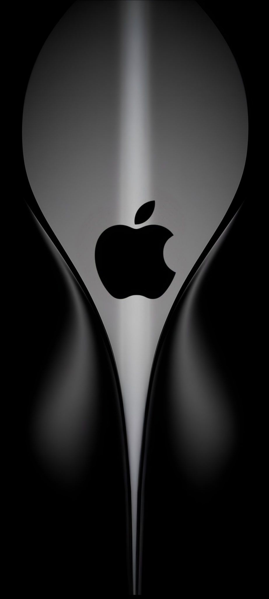 922x2048 Black and dark aesthetic wallpaper for iPhone