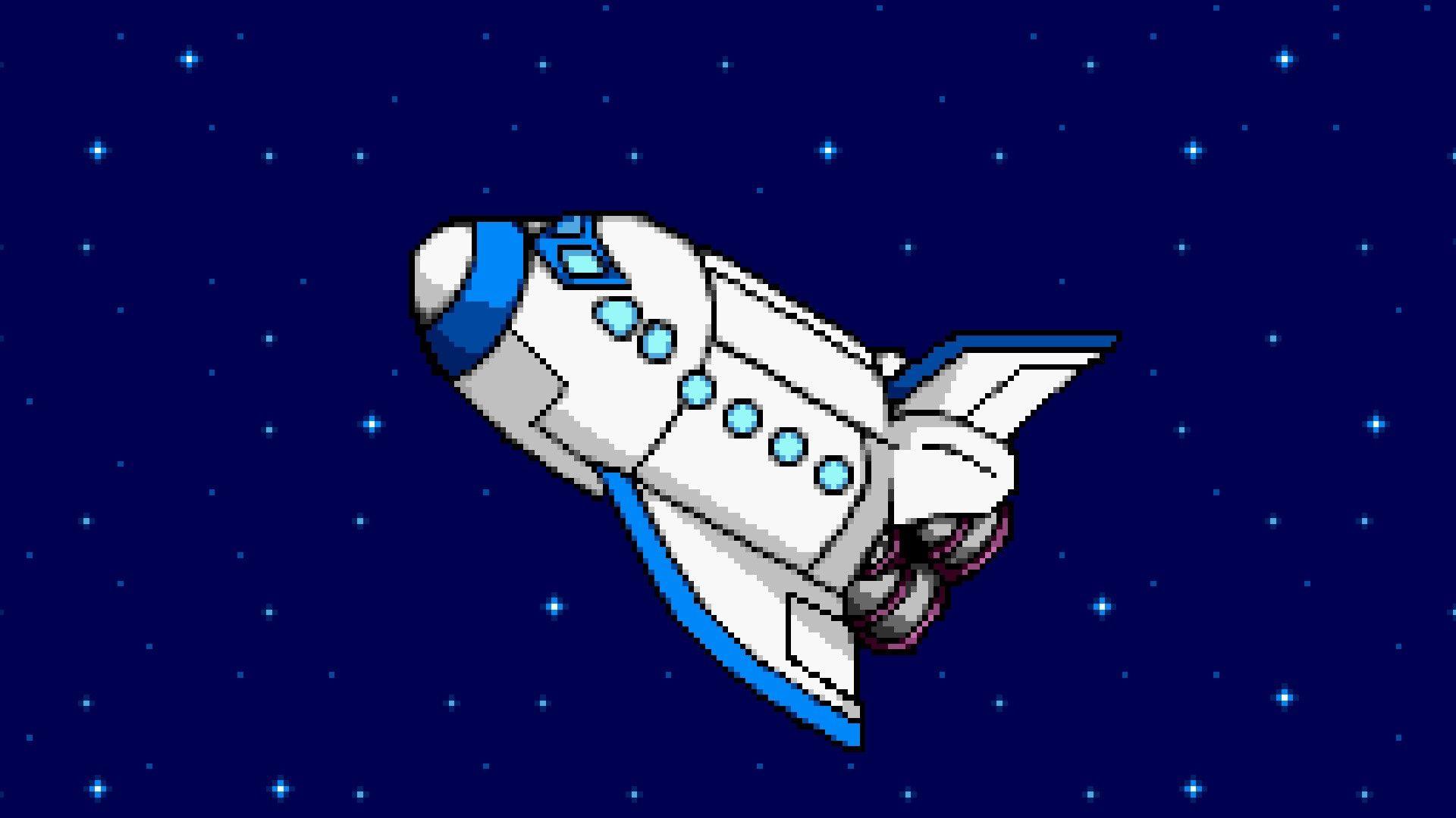 1920x1080 astronaut digital art pixel art pixelated pixels water space
