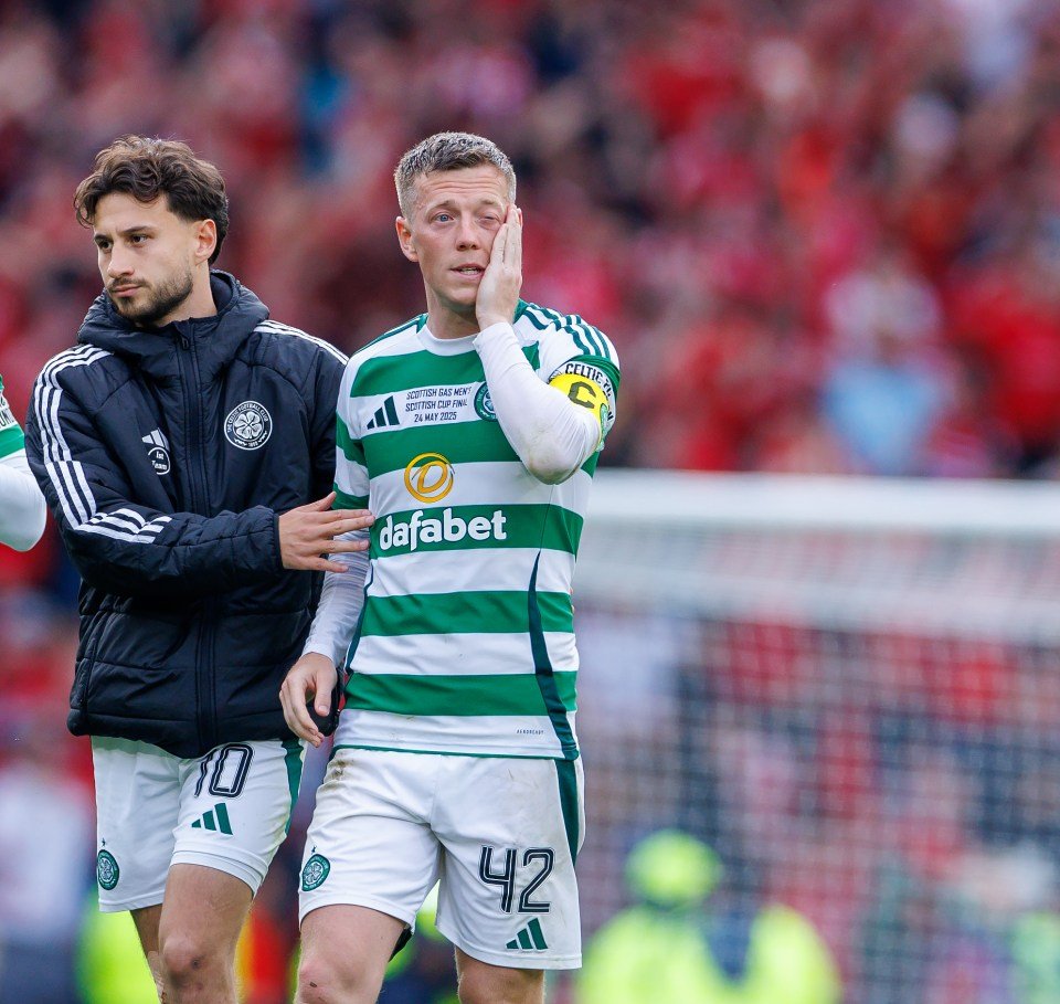 960x909 Celtic captain Callum McGregor says losing Cup final is his 'worst moment in football' as treble bid ends in tears