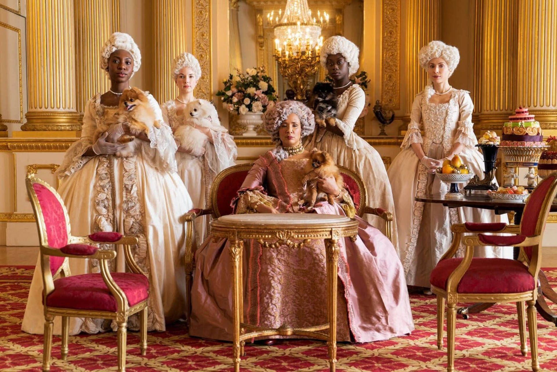 1920x1283 Download Queen Charlotte In Bridgerton Wallpaper