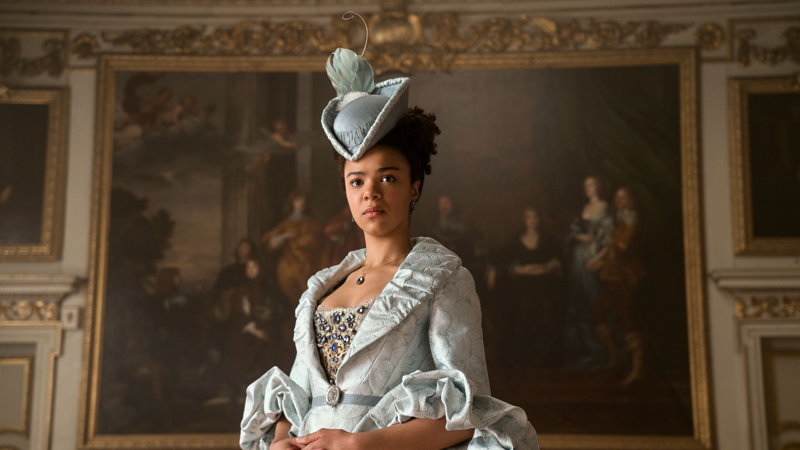 2560x1440 Queen Charlotte: A Bridgerton Story Balances Race, History, and the Regency Romance Black Girls Deserve