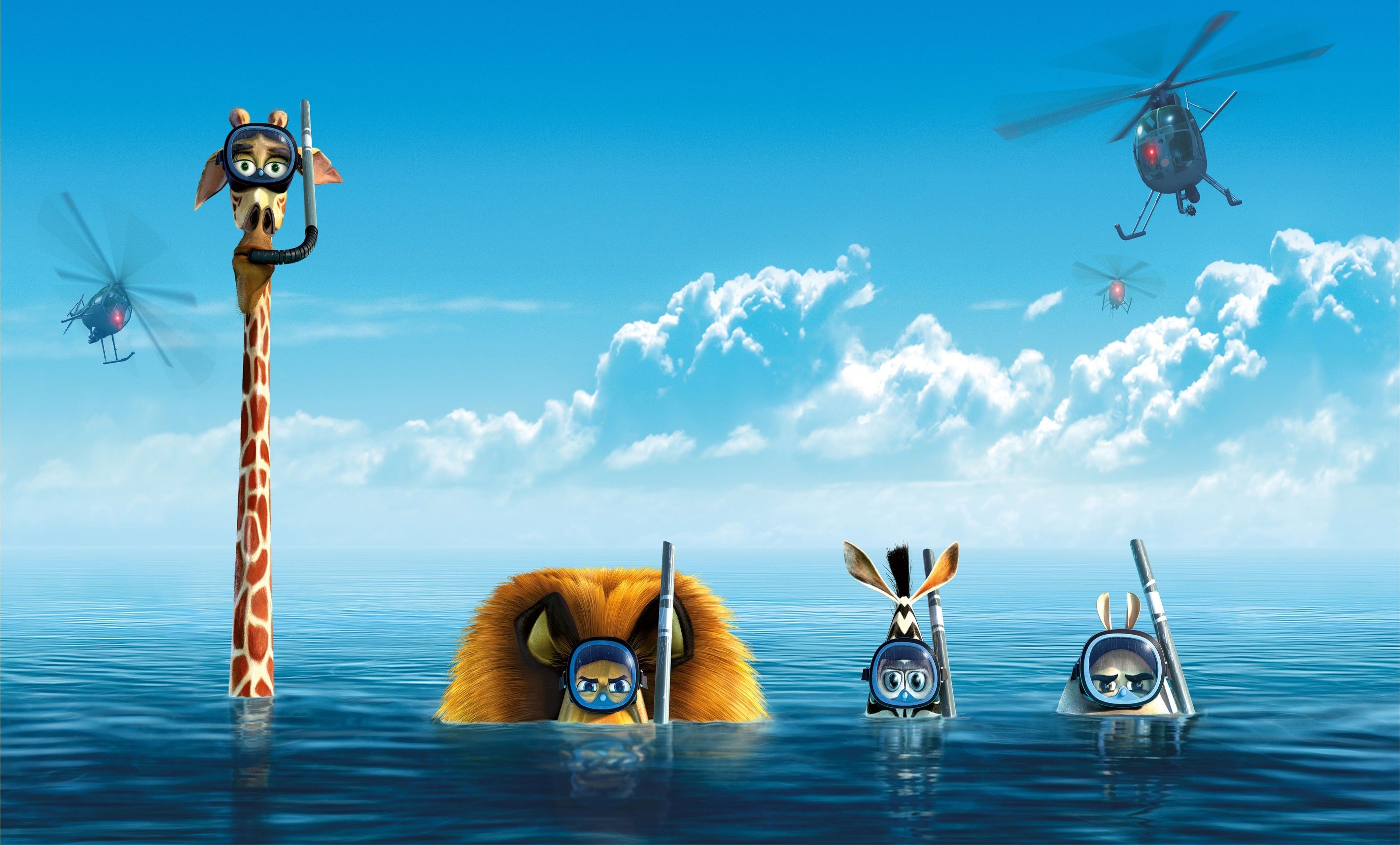 3800x2293 Madagascar (movie) Wallpaper HD / Desktop and Mobile Background