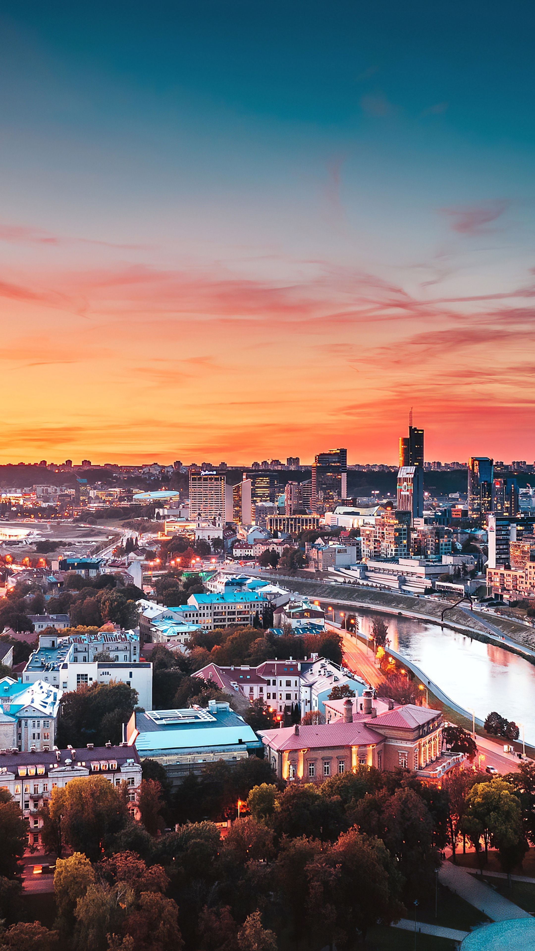 2160x3840 Vilnius Wallpaper