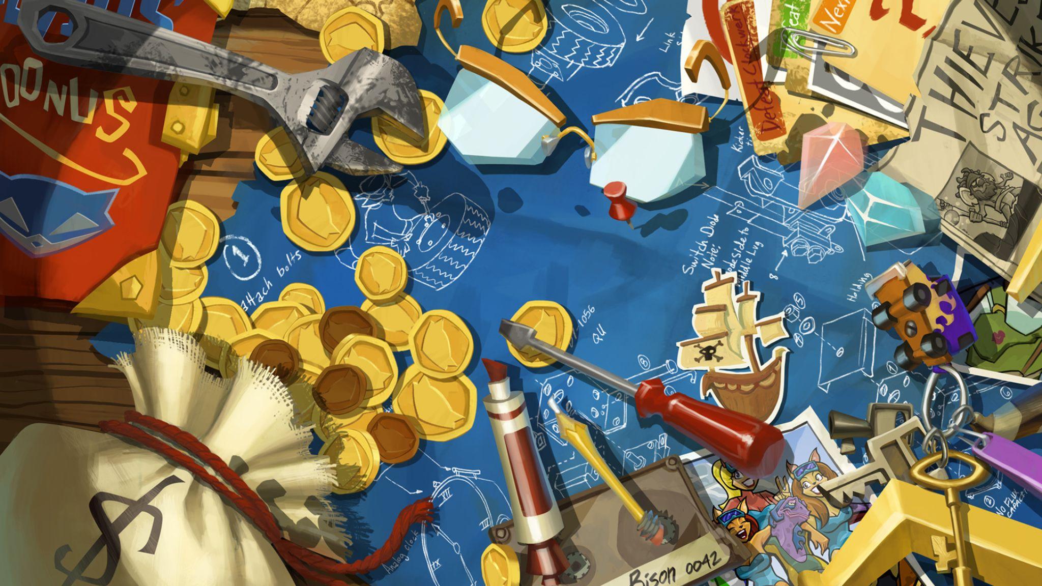 2048x1152 sly cooper, thieves in time, wrench 2048x1152 Resolution