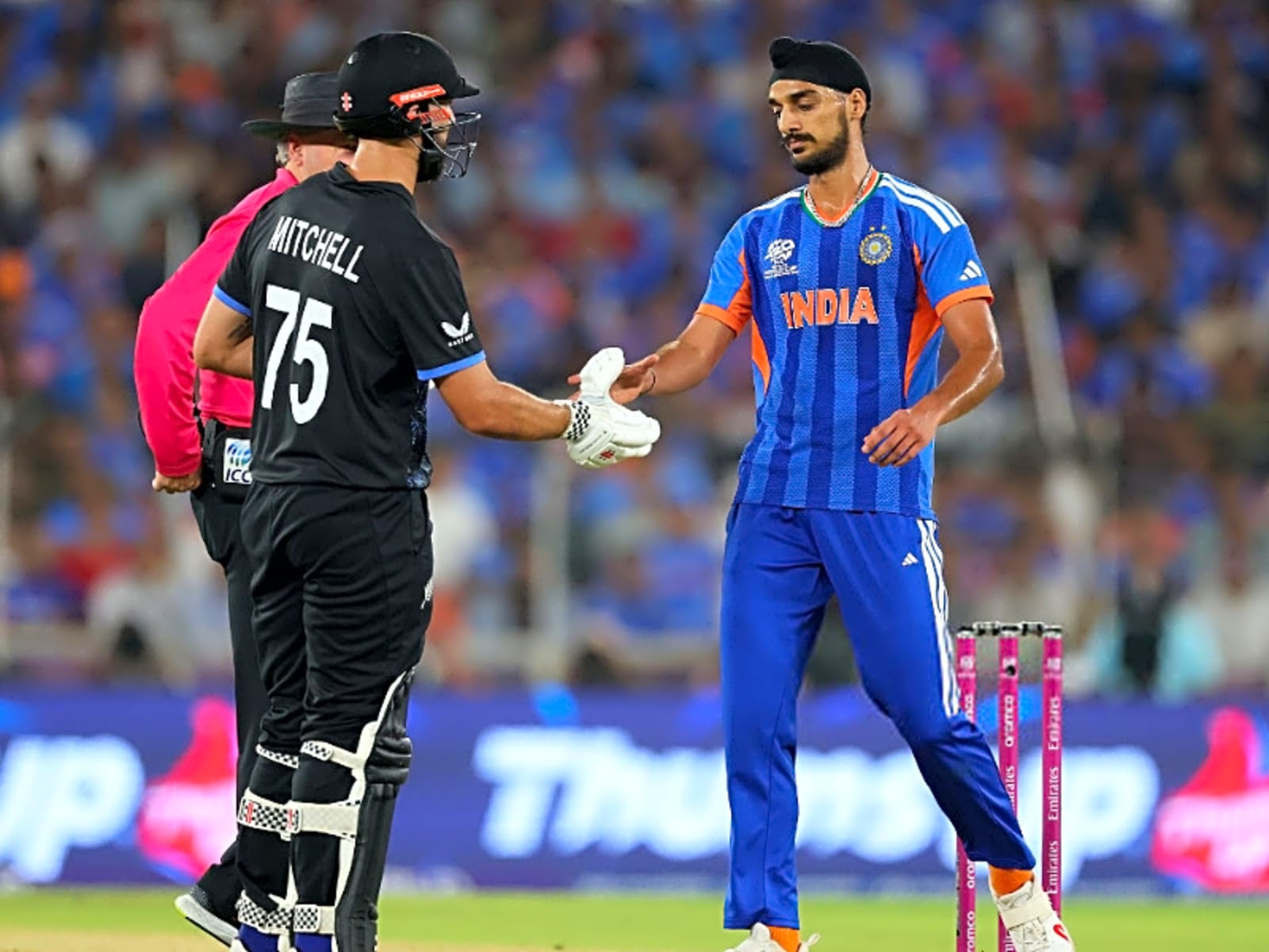 1600x1200 T20 World Cup 2026: Arshdeep Singh reveals he apologised to Daryl Mitchell after final