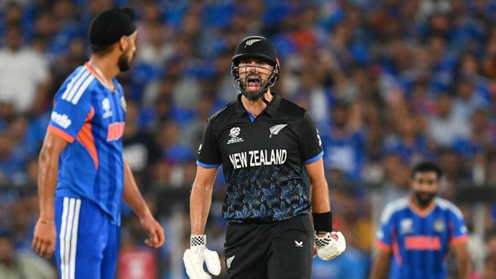 1600x900 Arshdeep Singh opens up heated exchange with Daryl Mitchell in T20 World Cup final, says 'I had to tell him it.'
