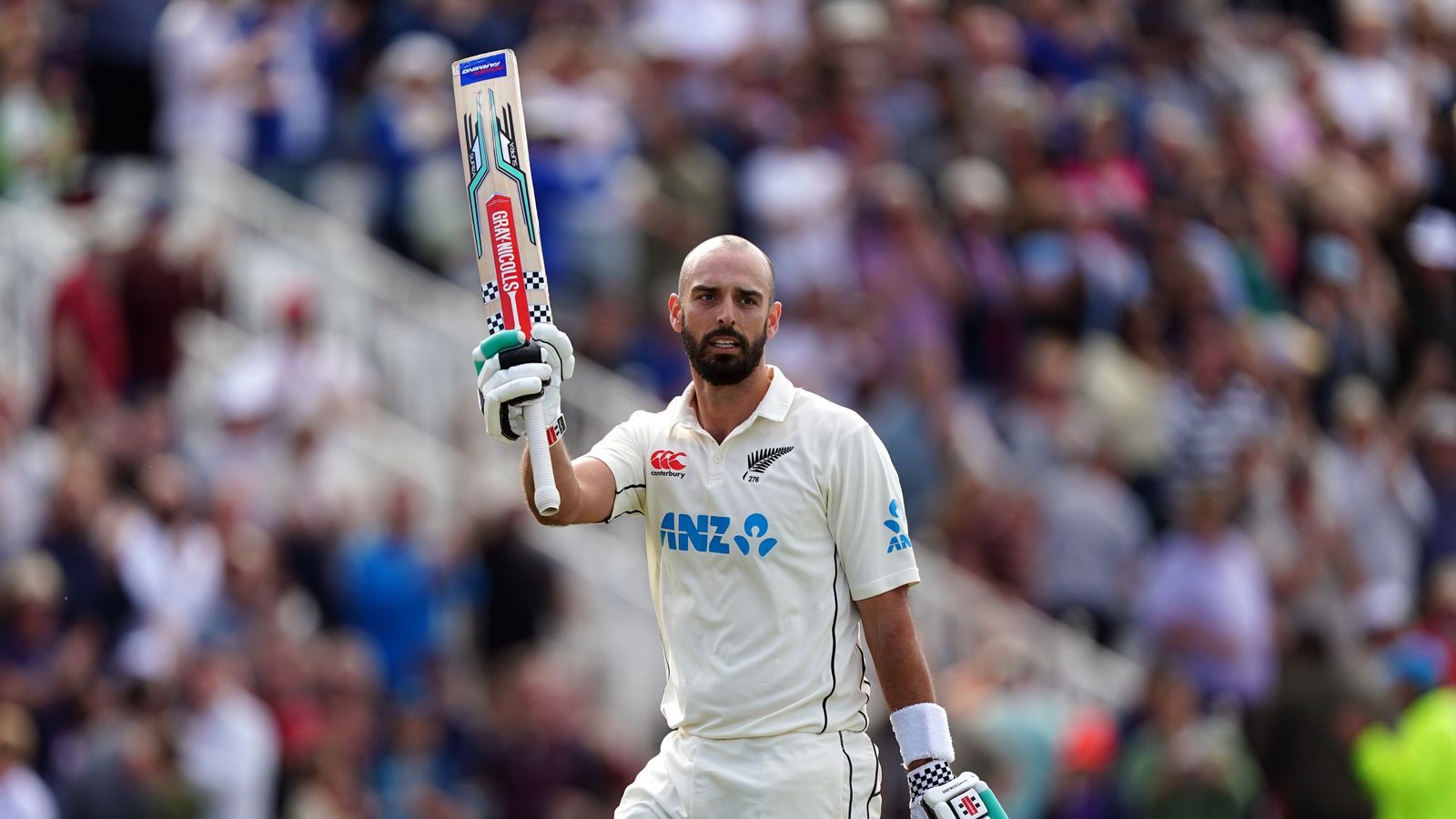 1600x900 Daryl Mitchell doesn't quite meet the double century landmark, with his wicket calling an end to New Zealand's lengthy first innings
