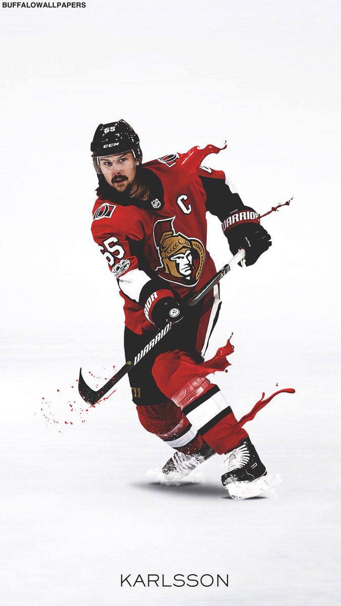 676x1200 Download Erik Karlsson Fanart Poster Ottawa Senators Wallpaper