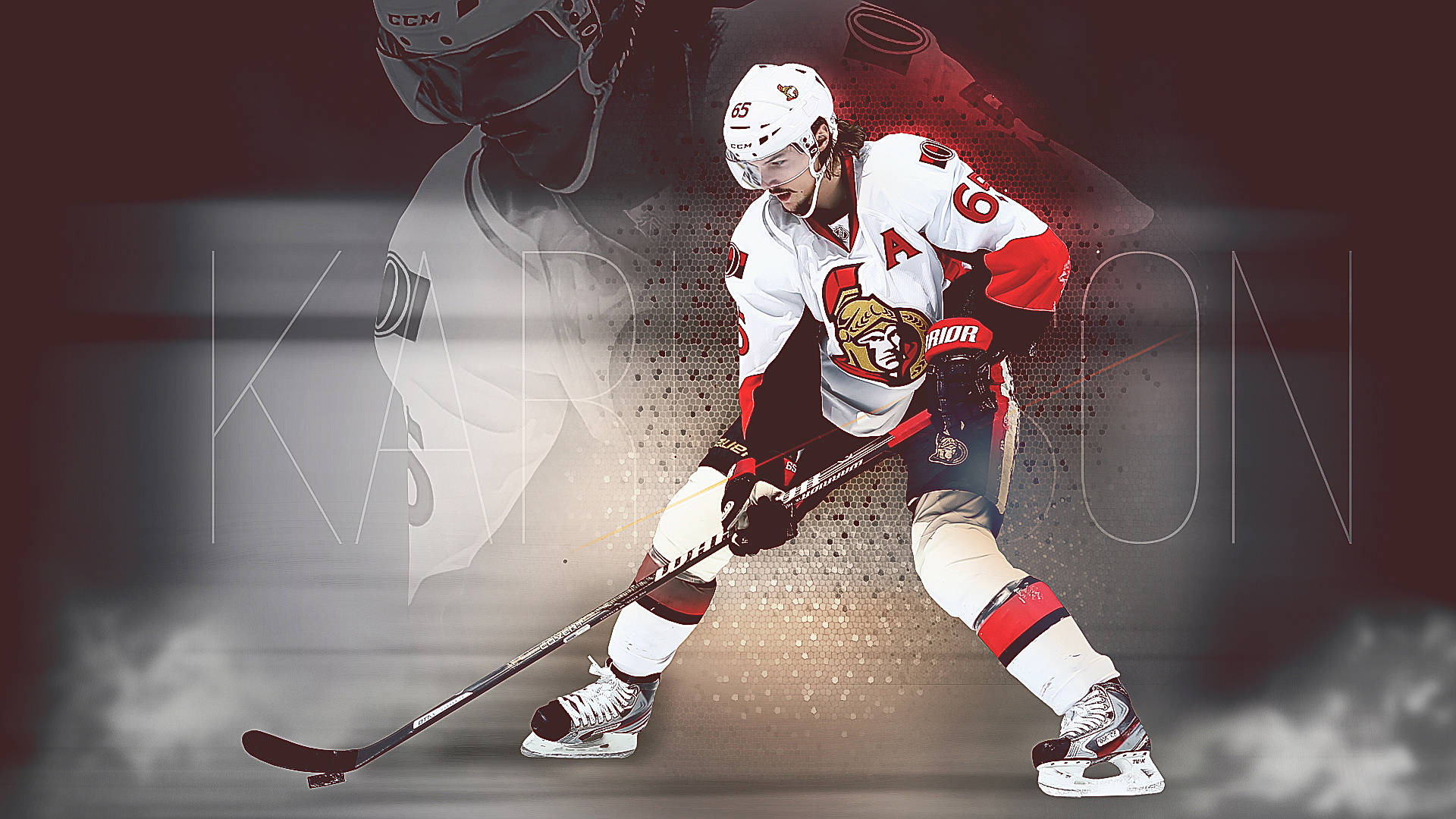 1920x1080 Download Erik Karlsson Fanart Poster Ottawa Senators Ice Hockey Wallpaper