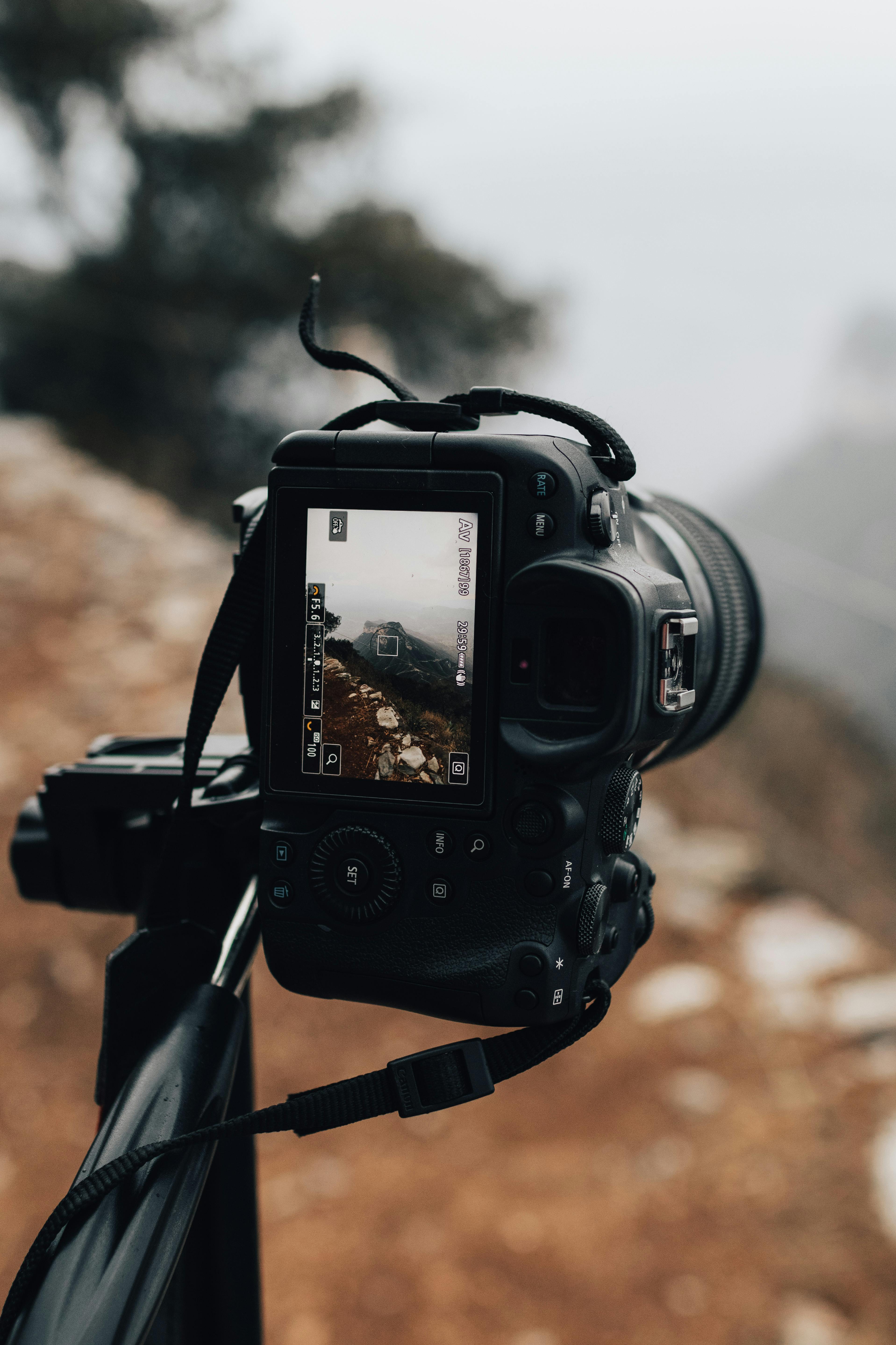 3835x5753 Camera Capturing a Landscape · Free