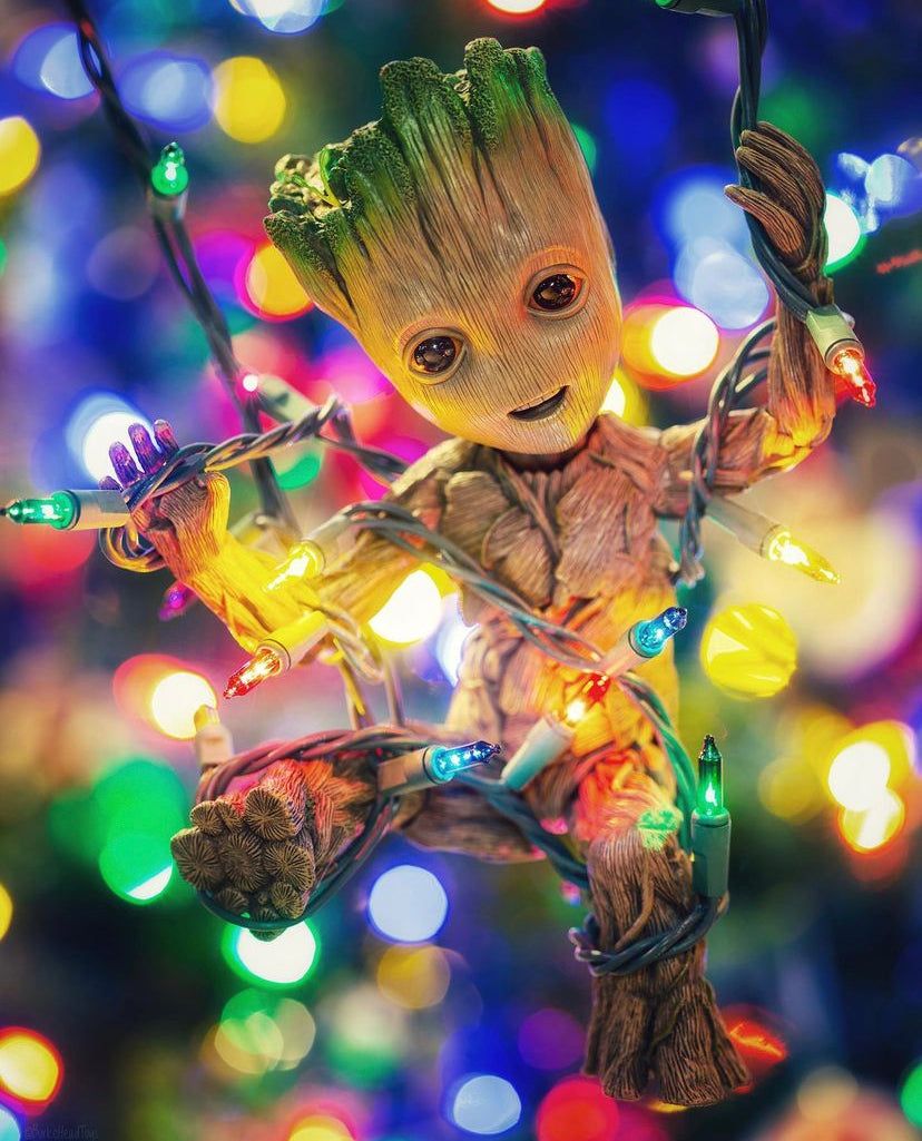 828x1025 Shot With Lume Series: Groot