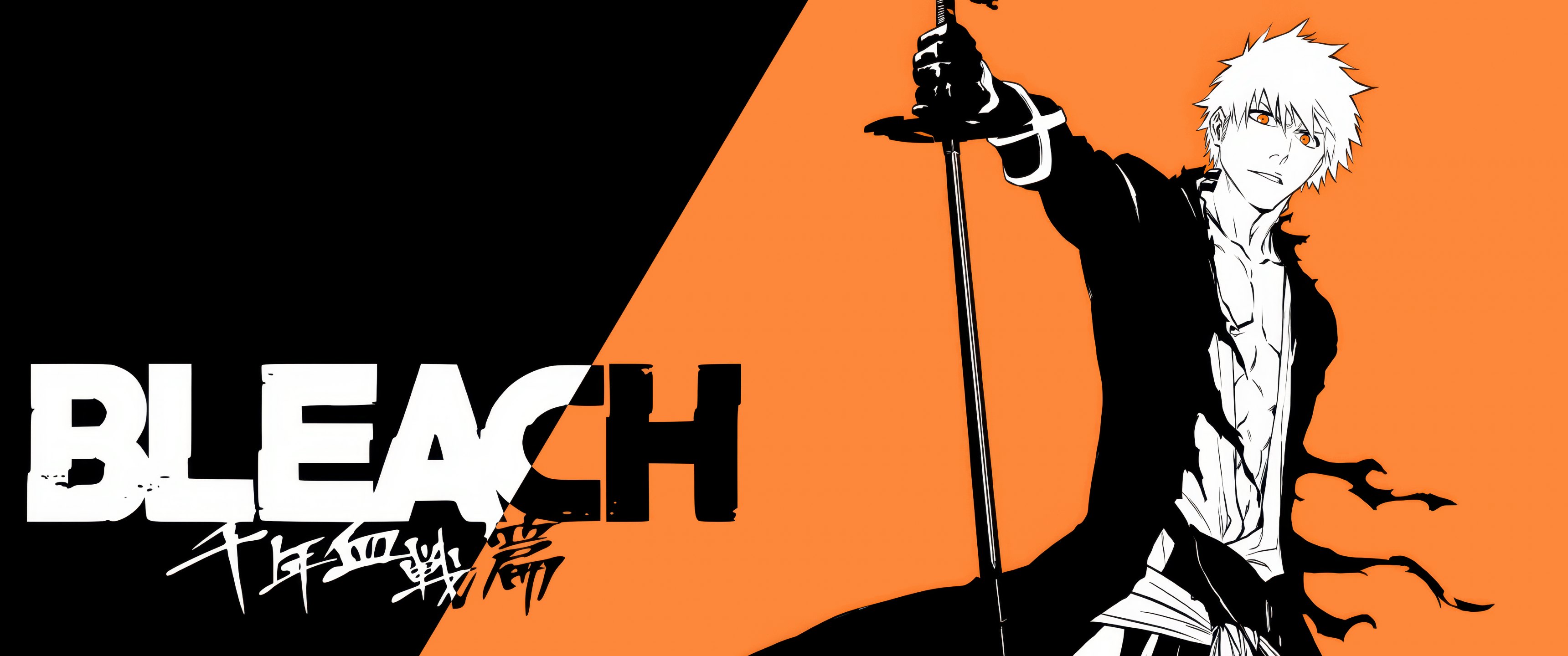 3440x1440 Bleach: Thousand Year Blood War Wallpaper 4K, Ichigo Kurosaki, 5K