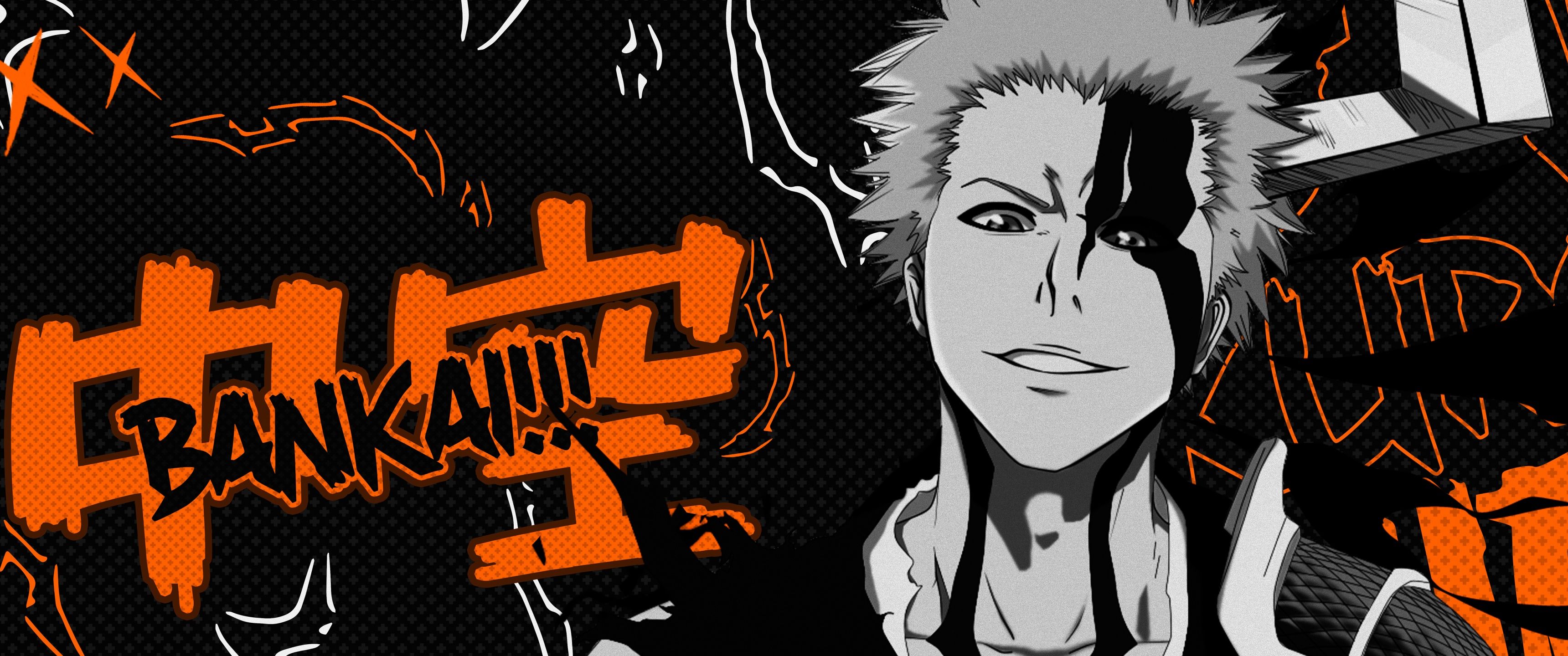 3440x1440 Bankai Wallpaper 4K, Bleach, Ultrawide, 5K, 8K