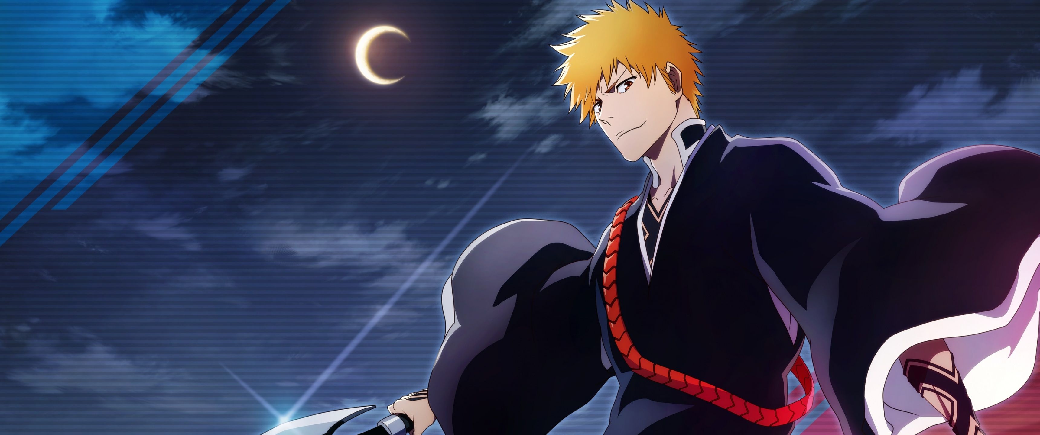 3440x1440 Ichigo Kurosaki Wallpaper 4K, Bleach: Brave Souls
