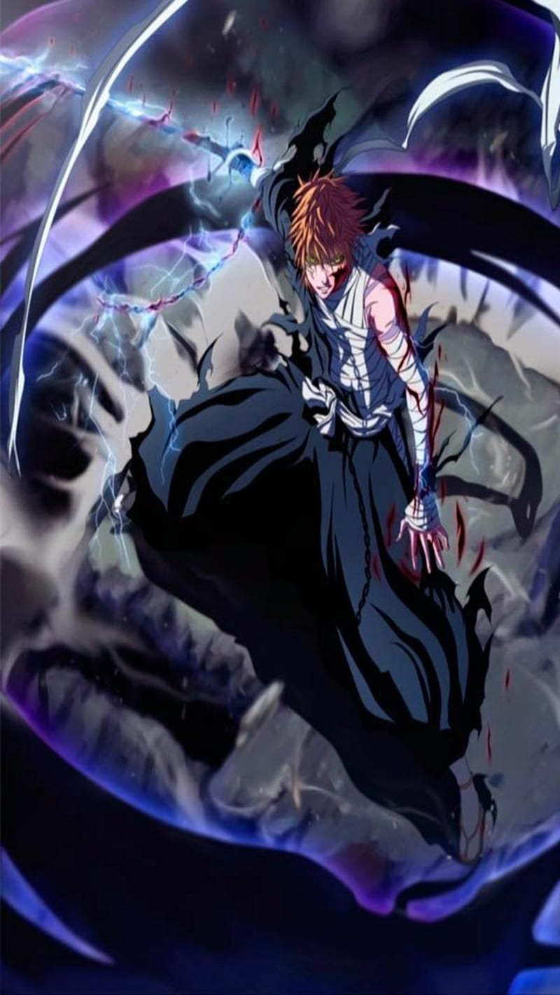 800x1422 Ichigo bankai, anime, bleach, HD phone wallpaper