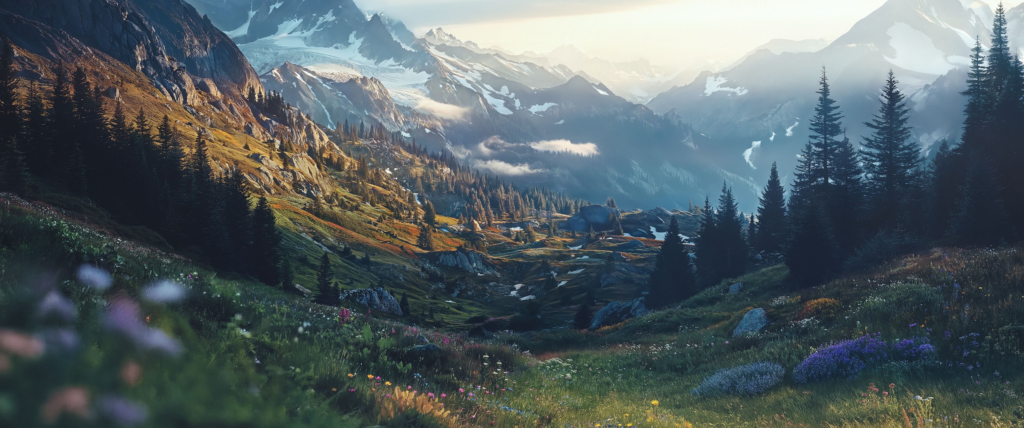 3440x1440 Alpine