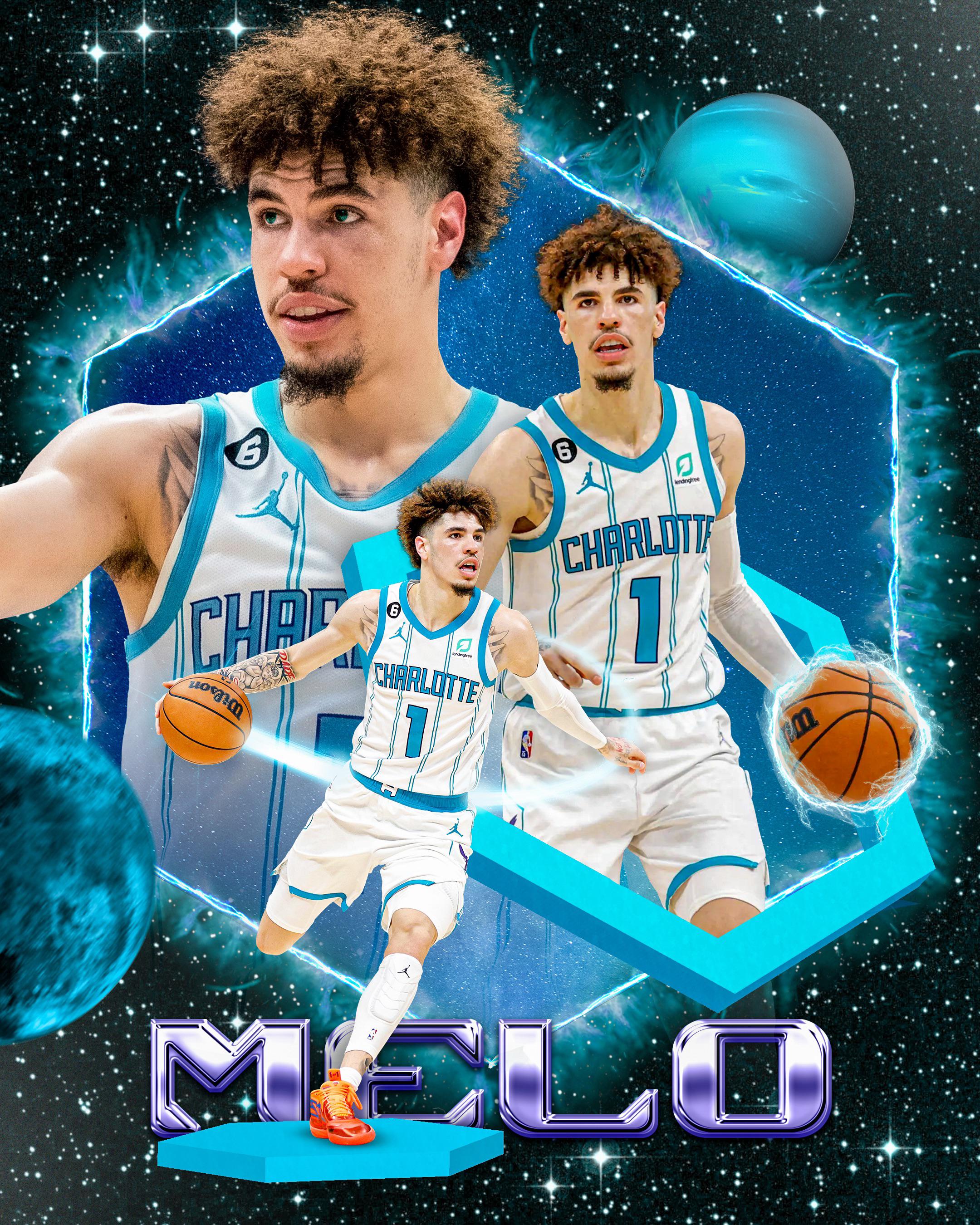 2160x2700 Graphic I Made for LaMelo