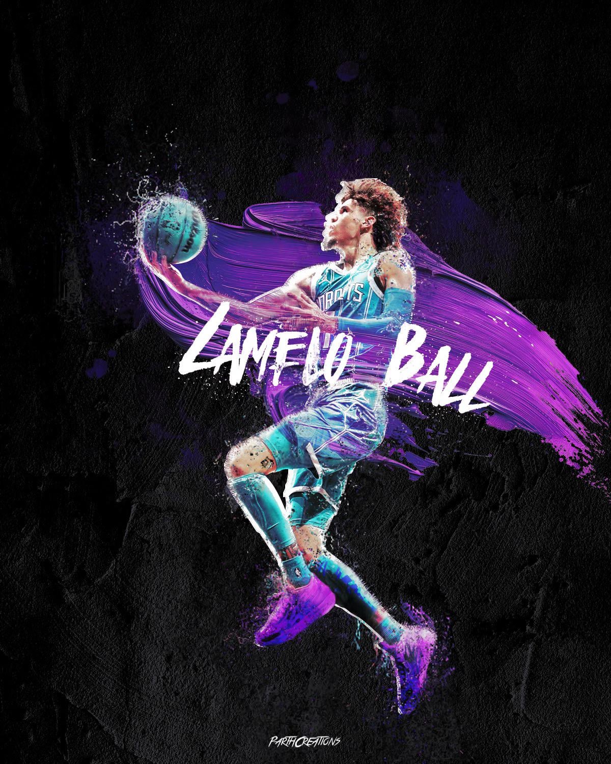 1200x1500 I made this Lamelo art
